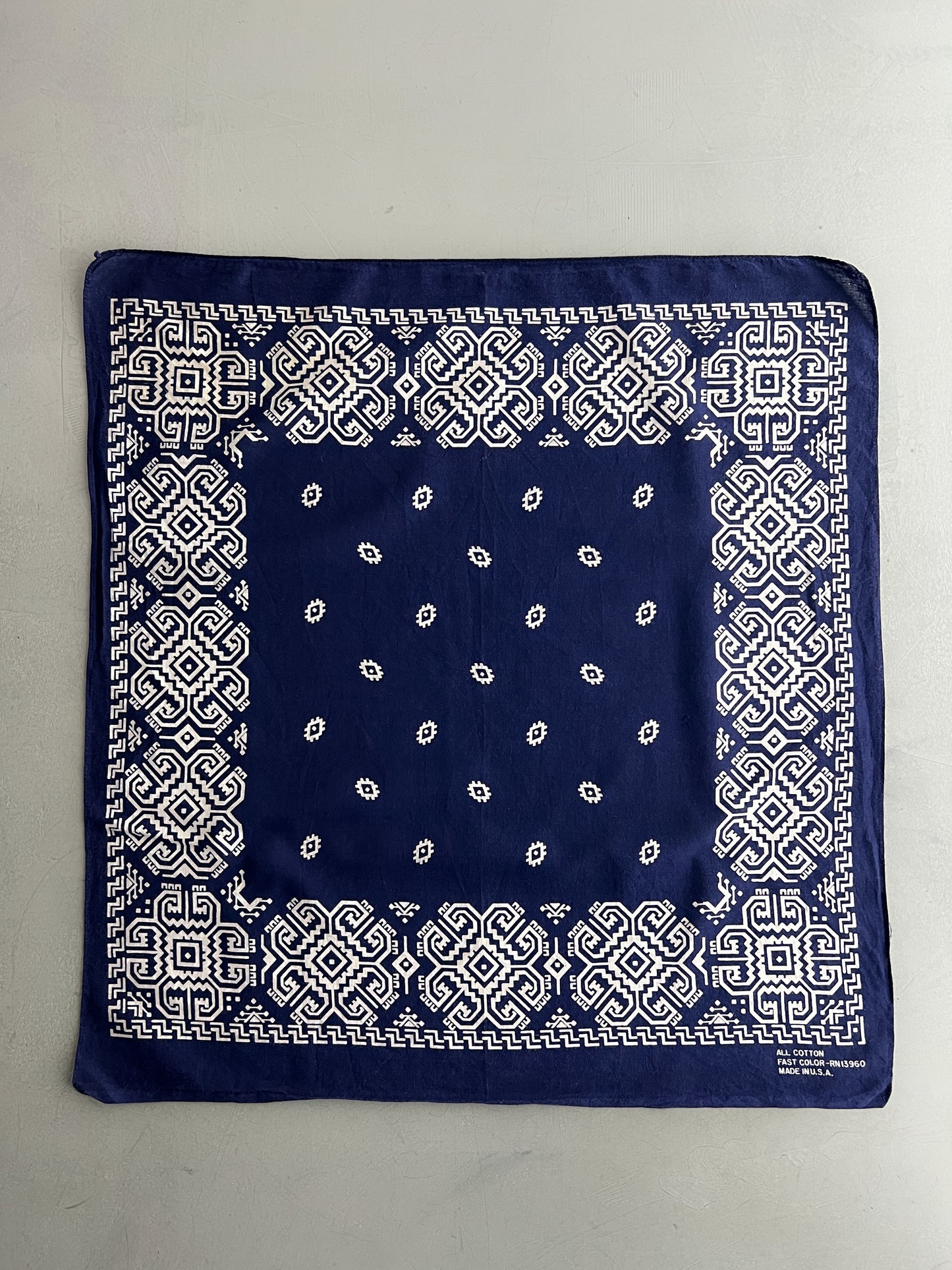 Fast Colour Selvage Bandanna