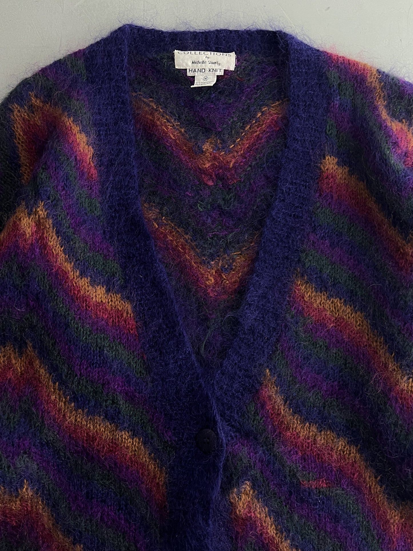 Hand Knit Mohair Cardigan [M]