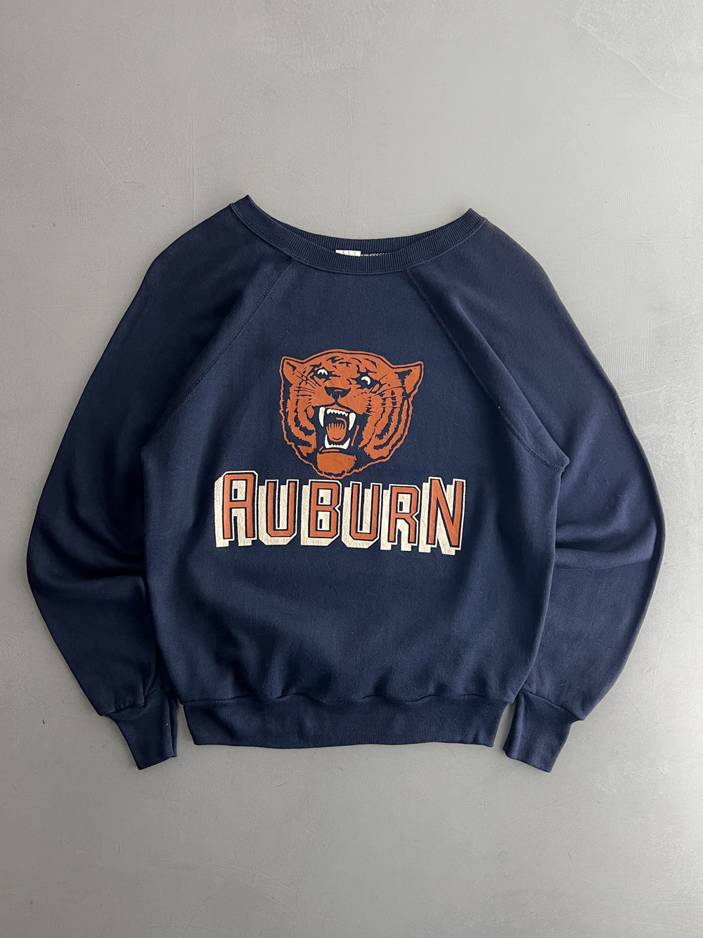 1970's Auburn Tigers Raglan Sweat [M]