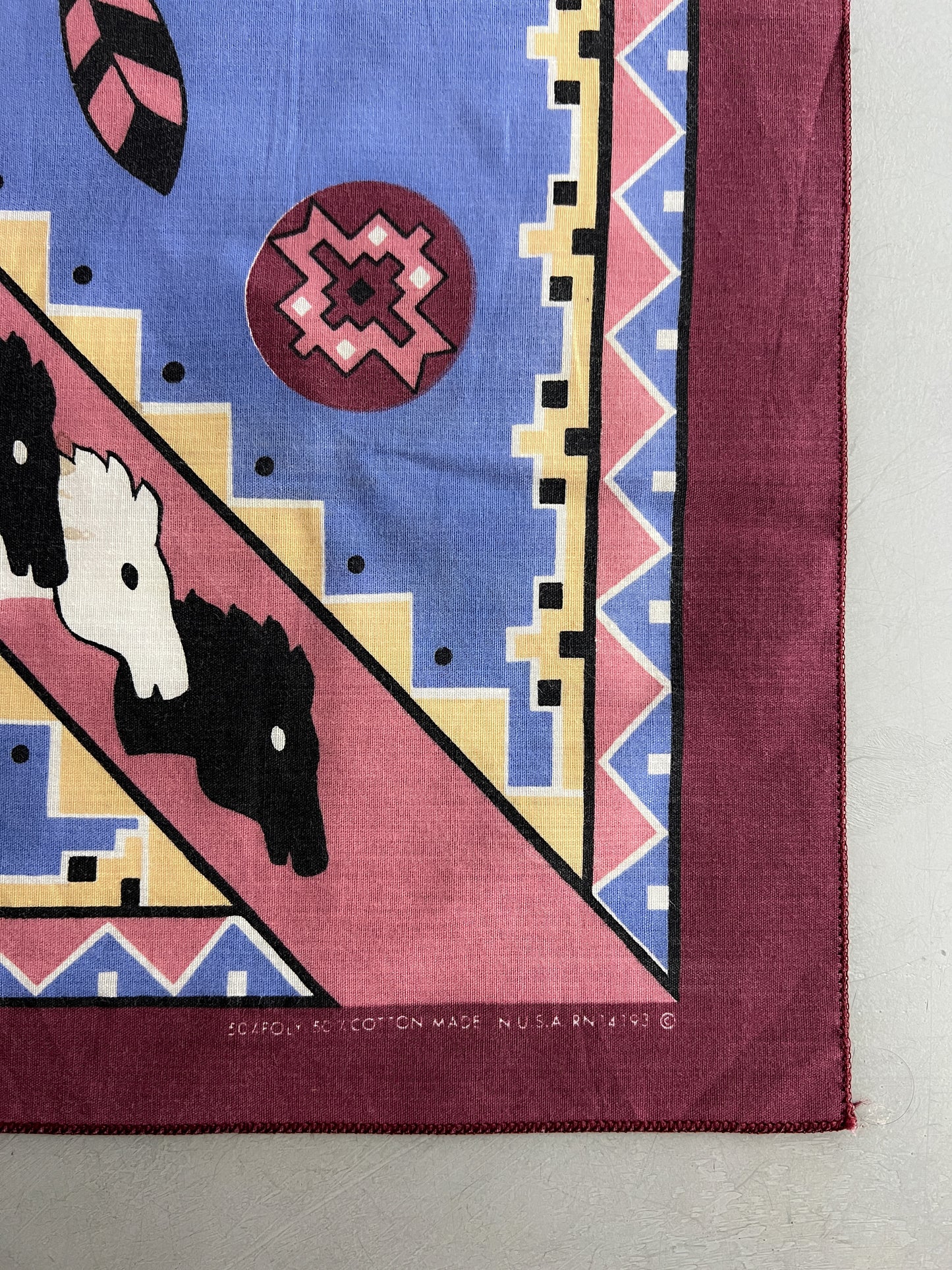 Navajo Print Bandanna