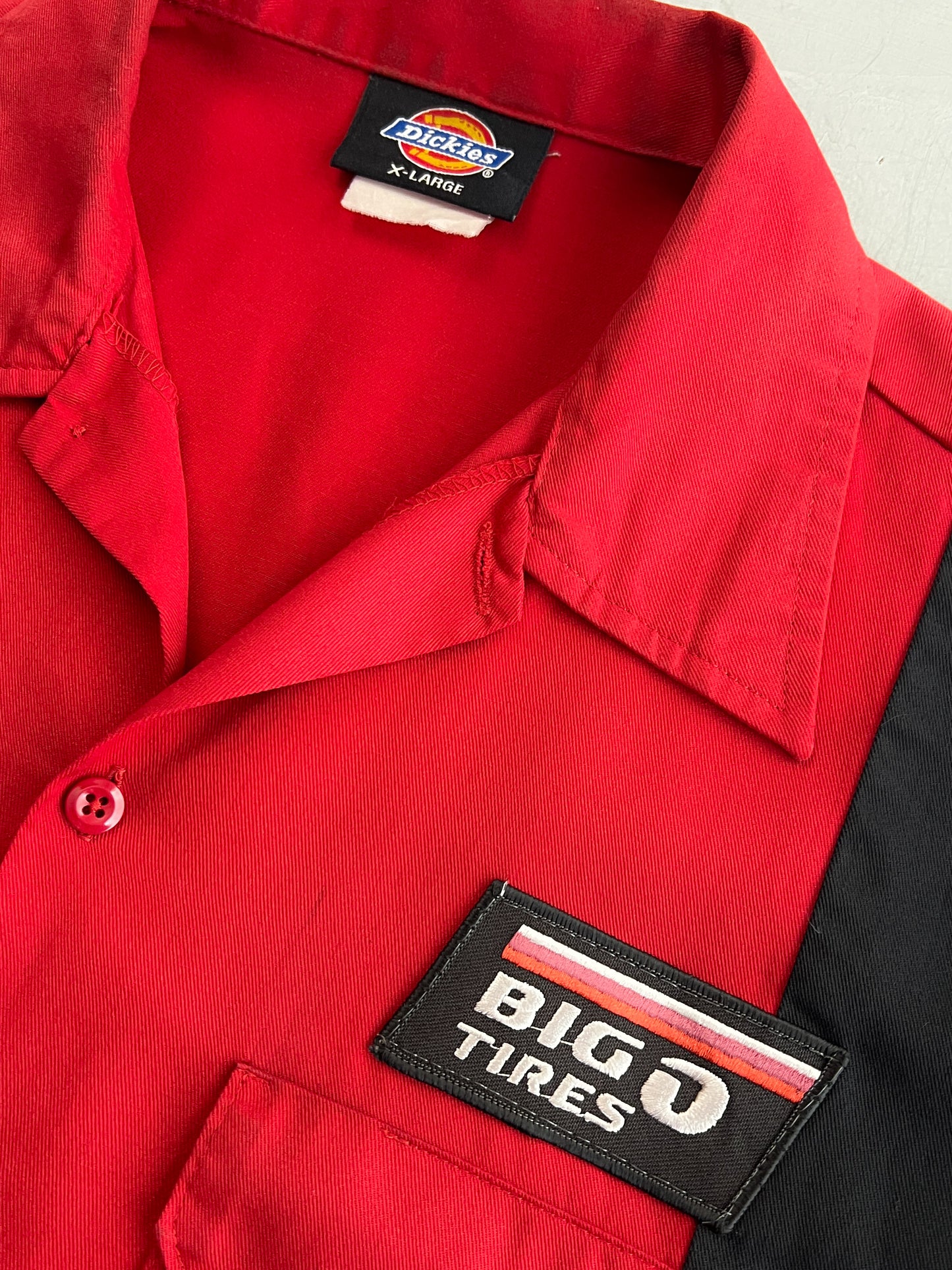 Big-O Tires Dickes Cotton Work Shirt [XL]