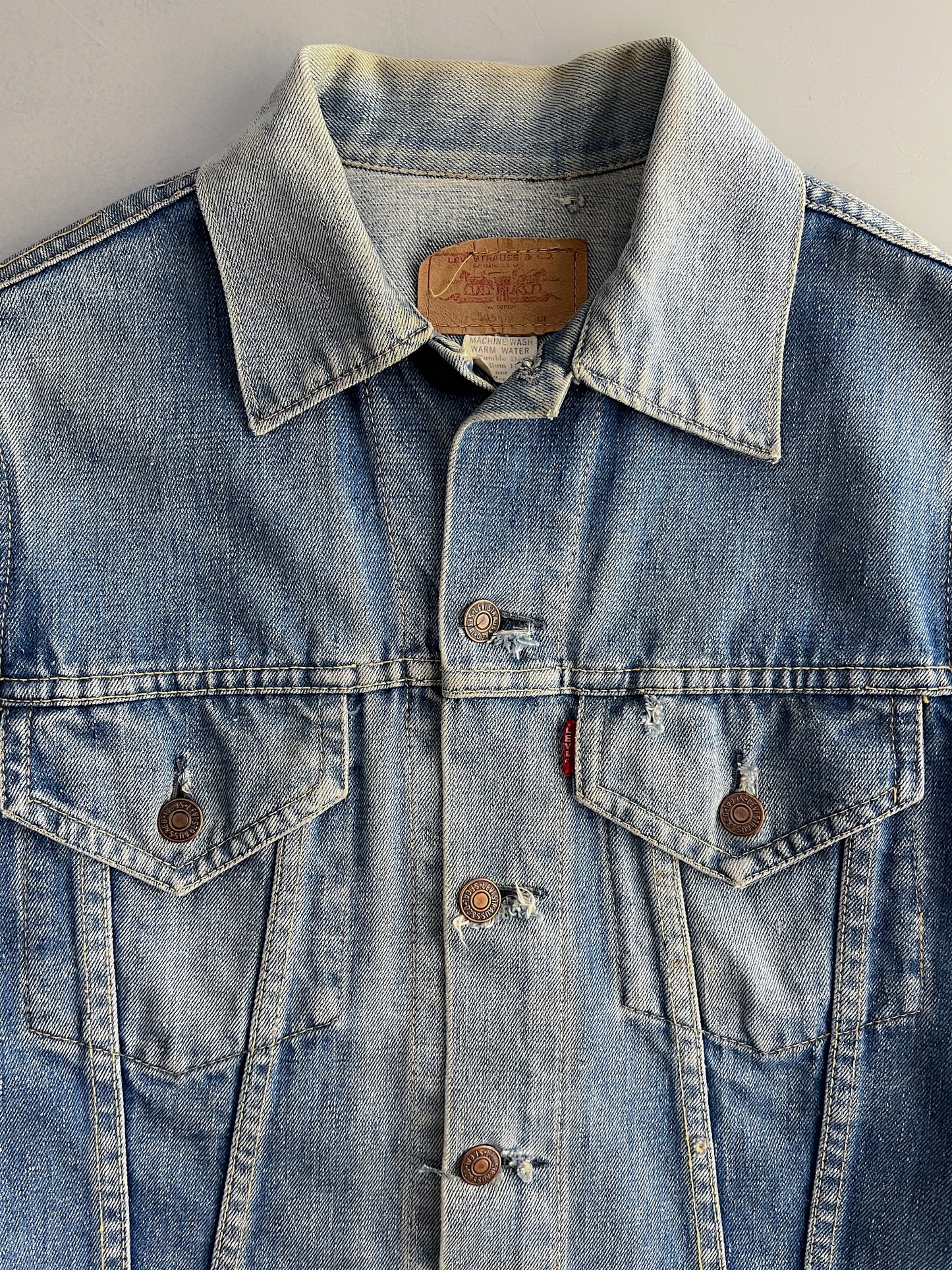 1970s Levis 70505 Big E Type III Denim Jacket [M]