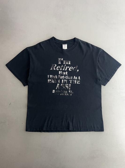 1990's "Pain In The Ass" Slogan Tee [XL]