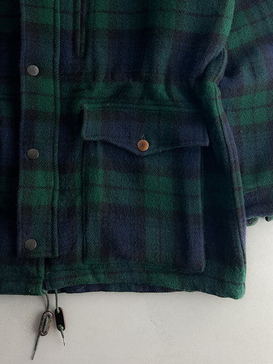 Polo Ralph Lauren Plaid Wool Coat [M]