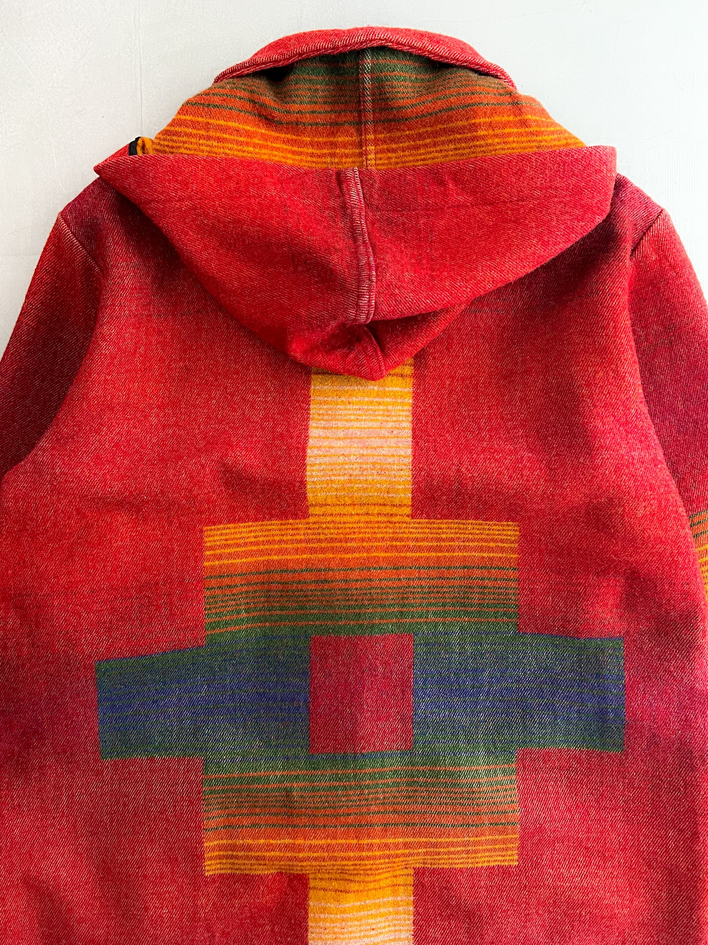 70's/80's Woolrich South Western Blanket Coat [L]