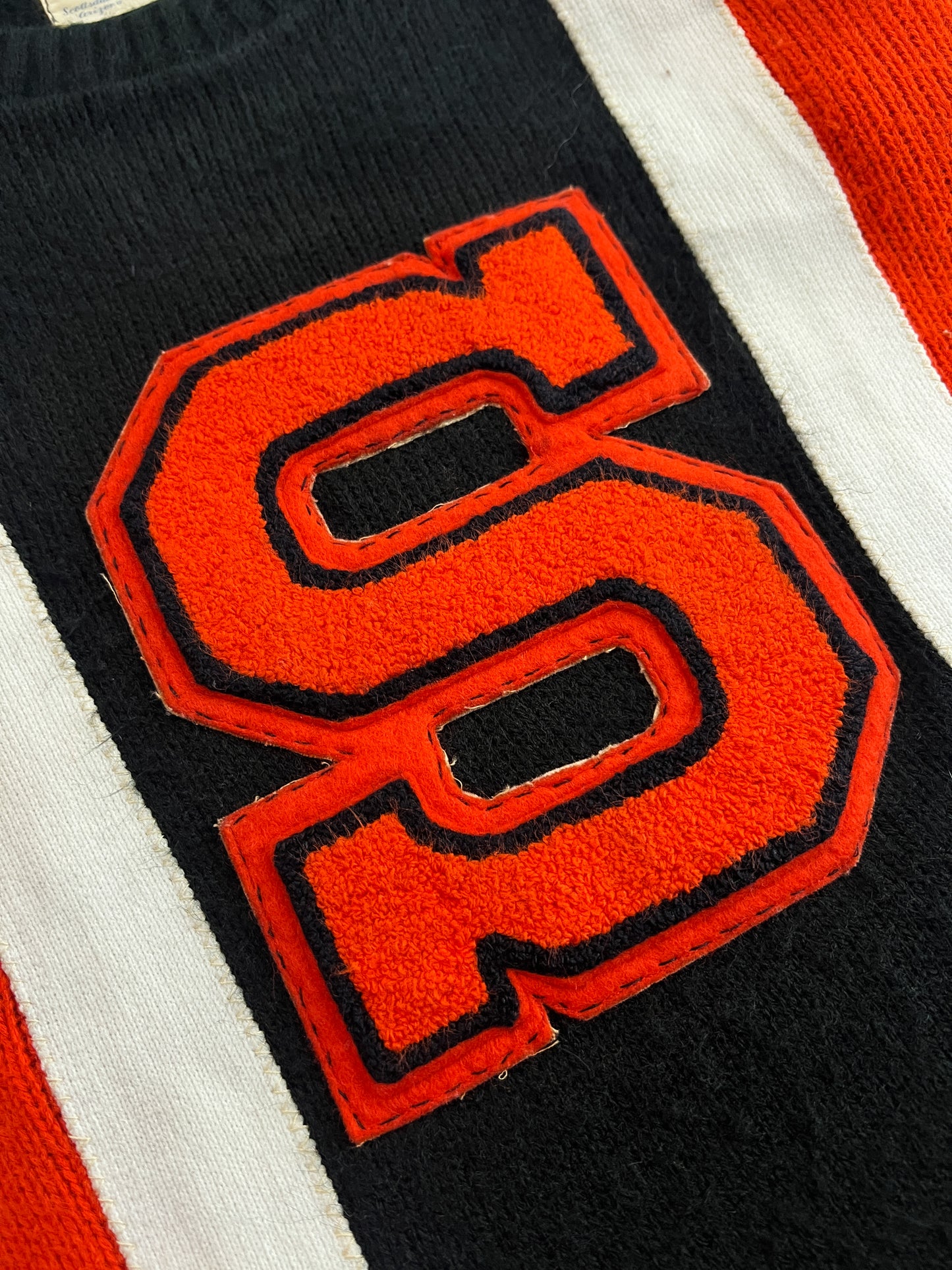 1950's "S" Varsity Knit Top [Womens S]