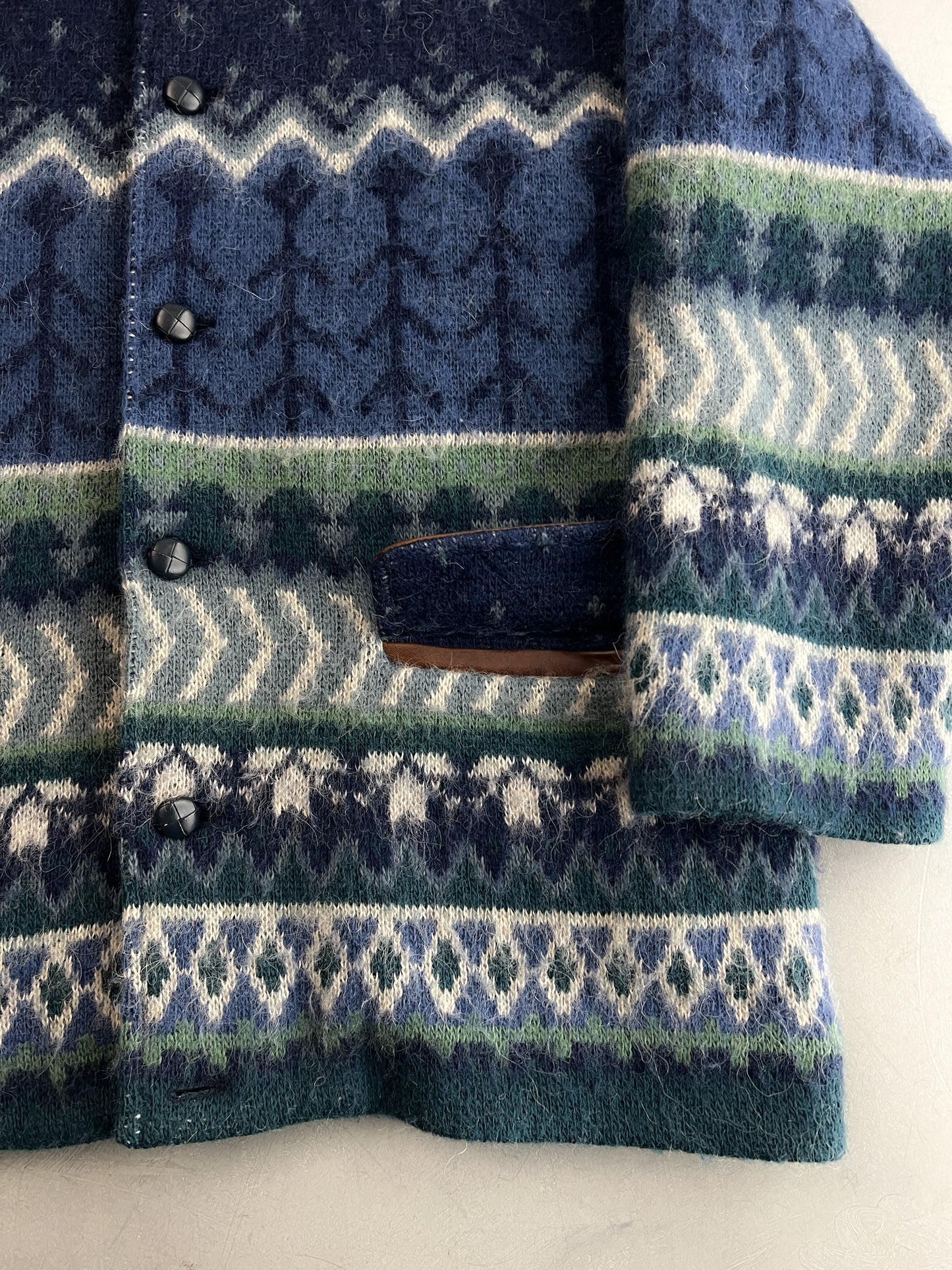 Icelandic Alpine Quilt Lined Fleece Jacket [XL]