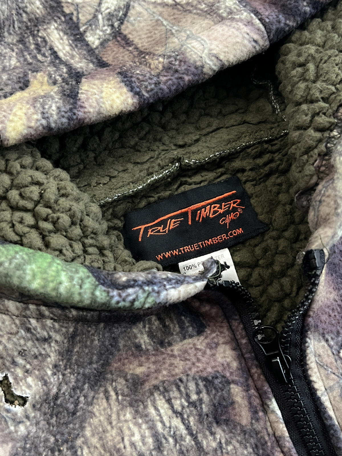 Realtree Hooded Fleece Jacket [XL]