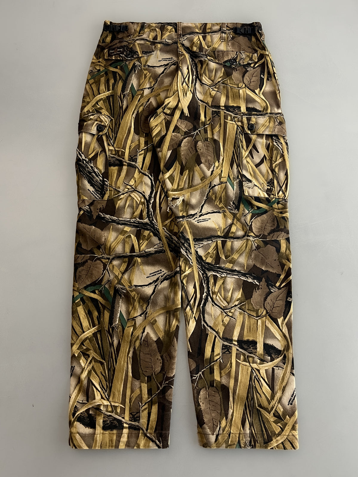 Flint River Wetlands Camo Cargo Pants [35"]