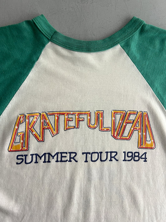84' Grateful Dead Summer Tour Raglan Tee [M]