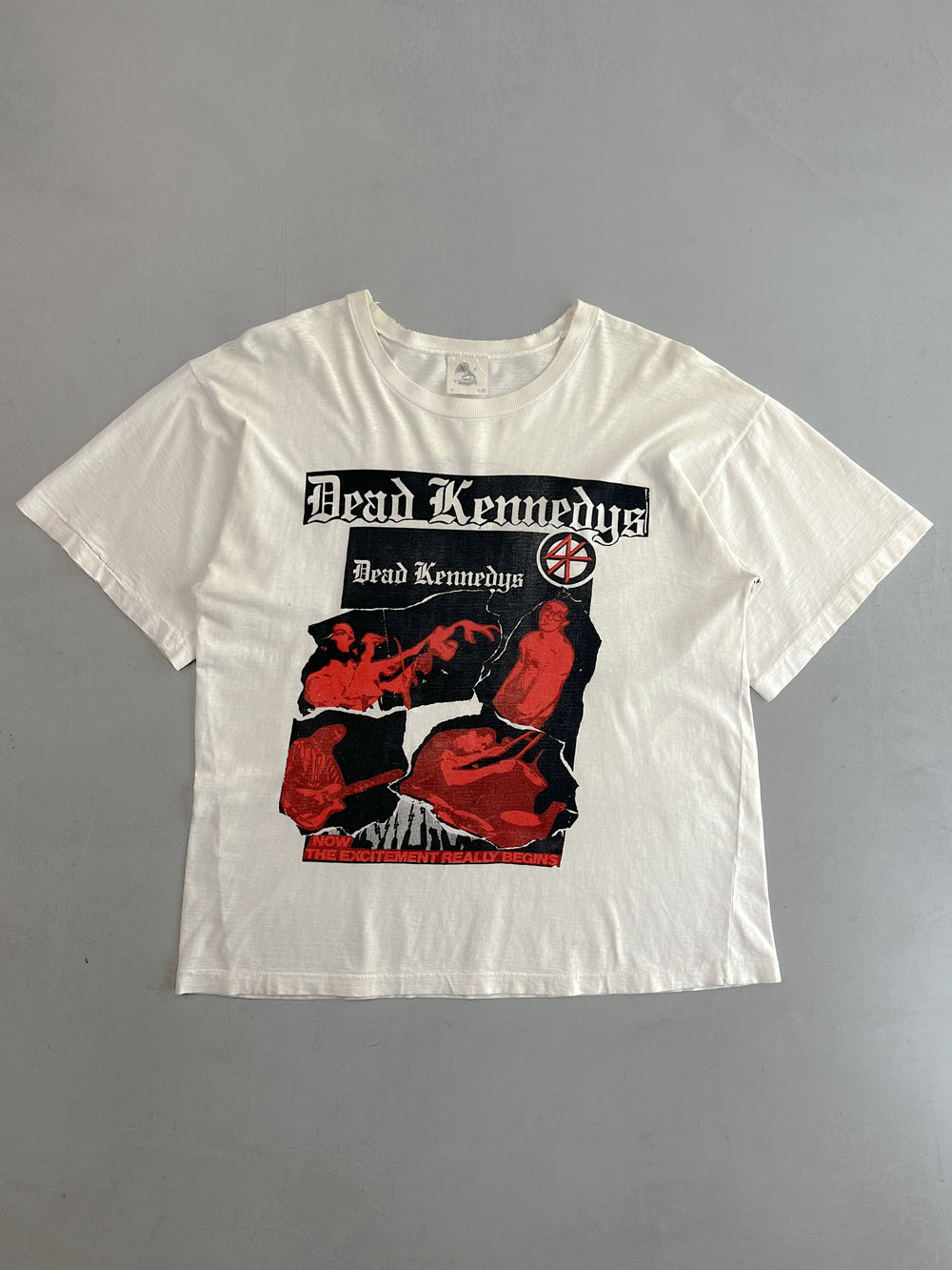 80's Dead Kennedys "Now The Excitement Really Begins" Tee [L/XL]
