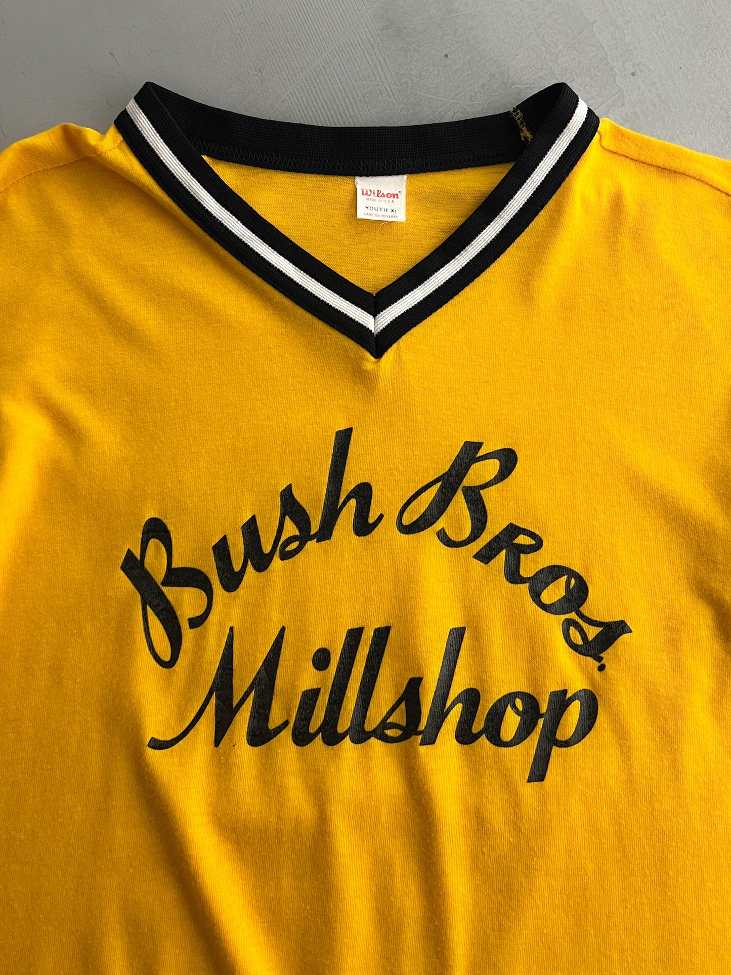 1980's Wilson Bush Bros Millshop T-Shirt [M]