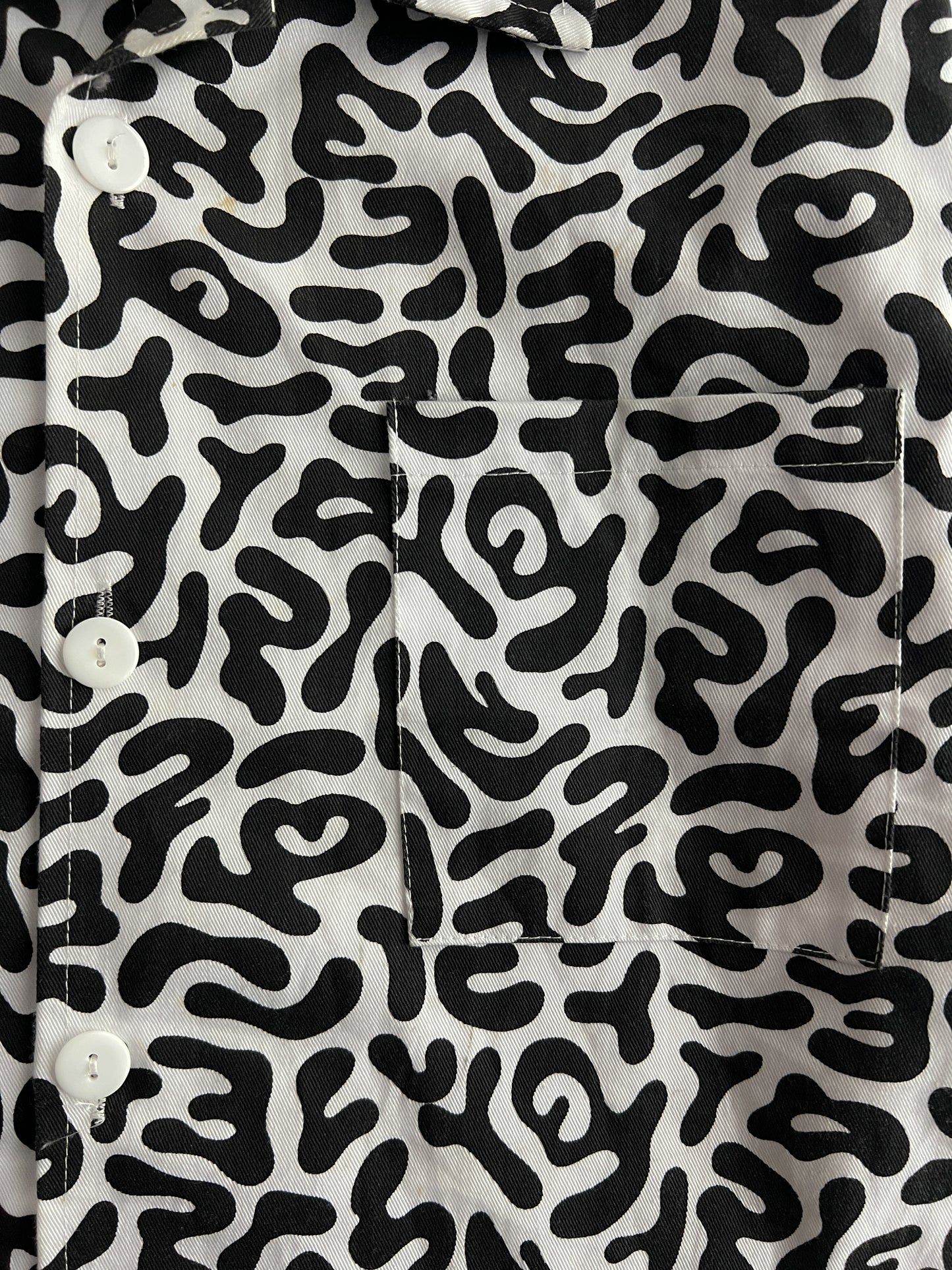 Korean Snow Camo Utility Shirt [M]