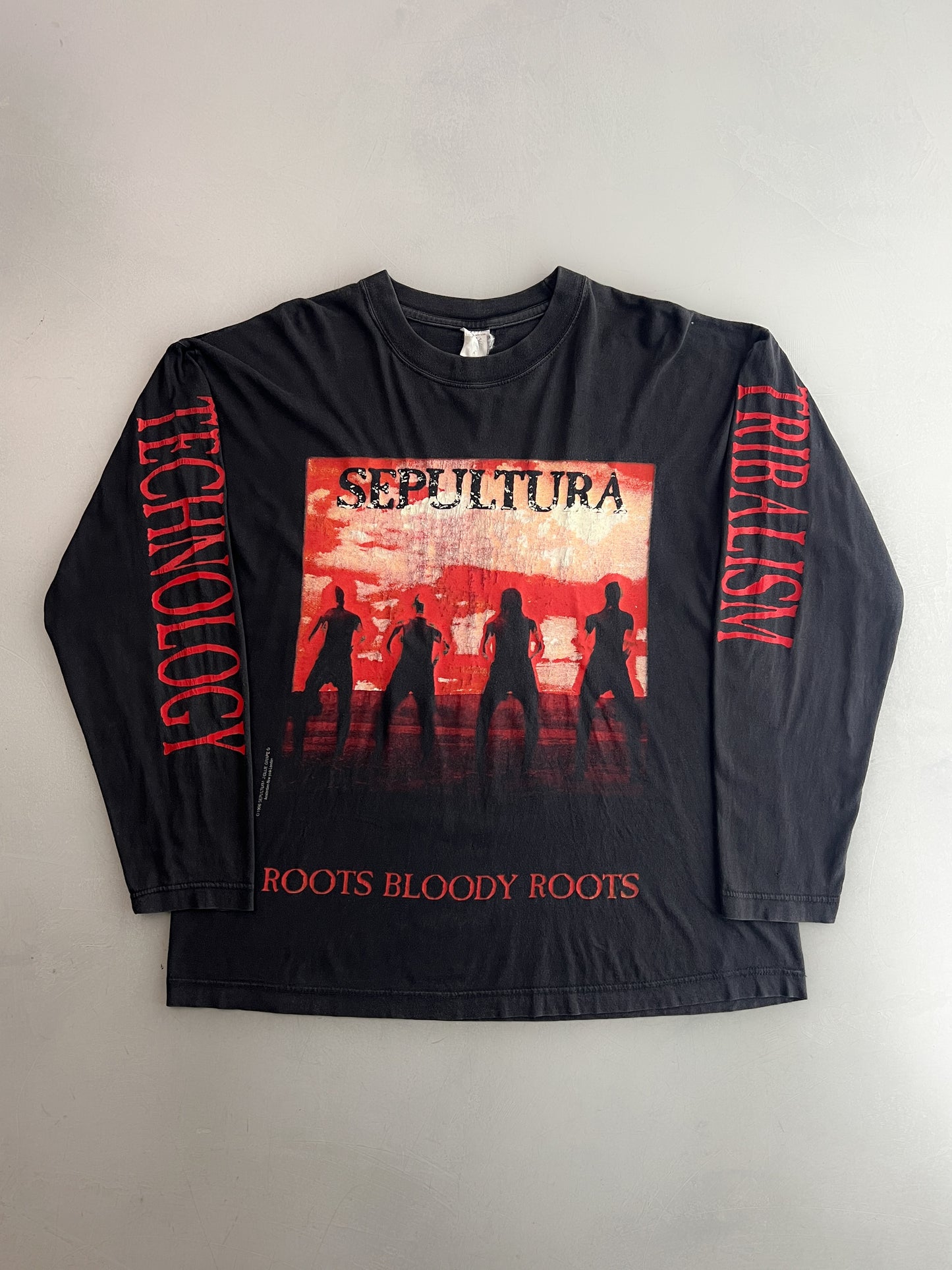 ‘96 Sepultura Roots Bloody Roots L/S Tee [XL]