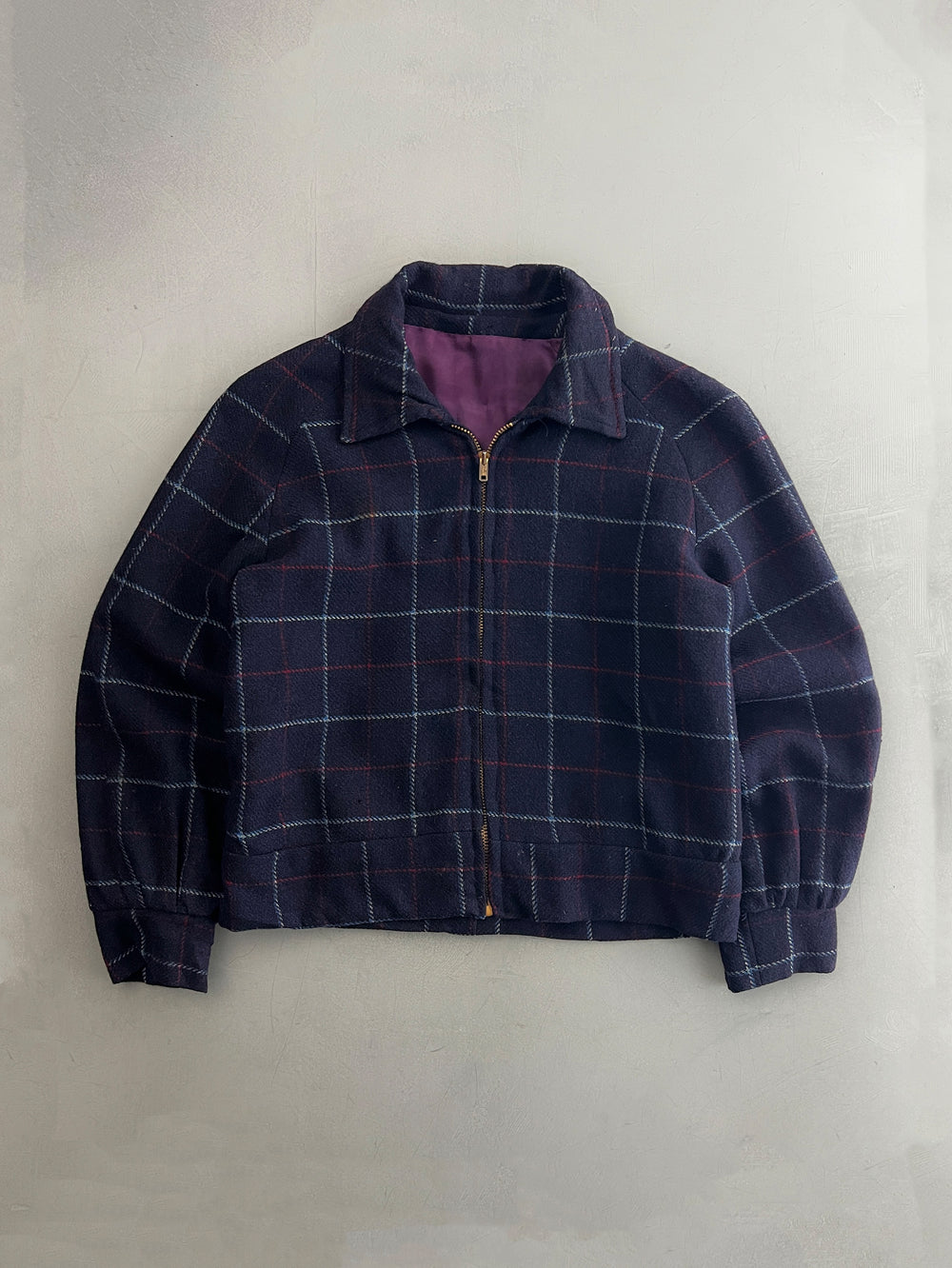 1960's Wool Zip Jacket [XS]