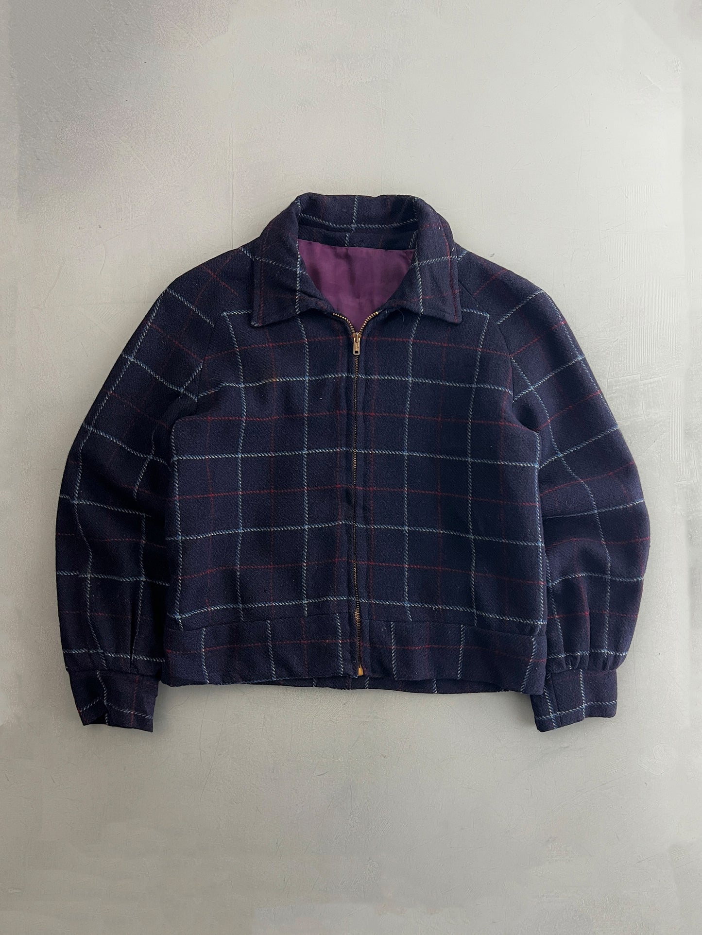 1960's Wool Zip Jacket [XS]