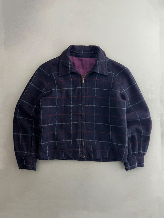1960's Wool Zip Jacket [XS]