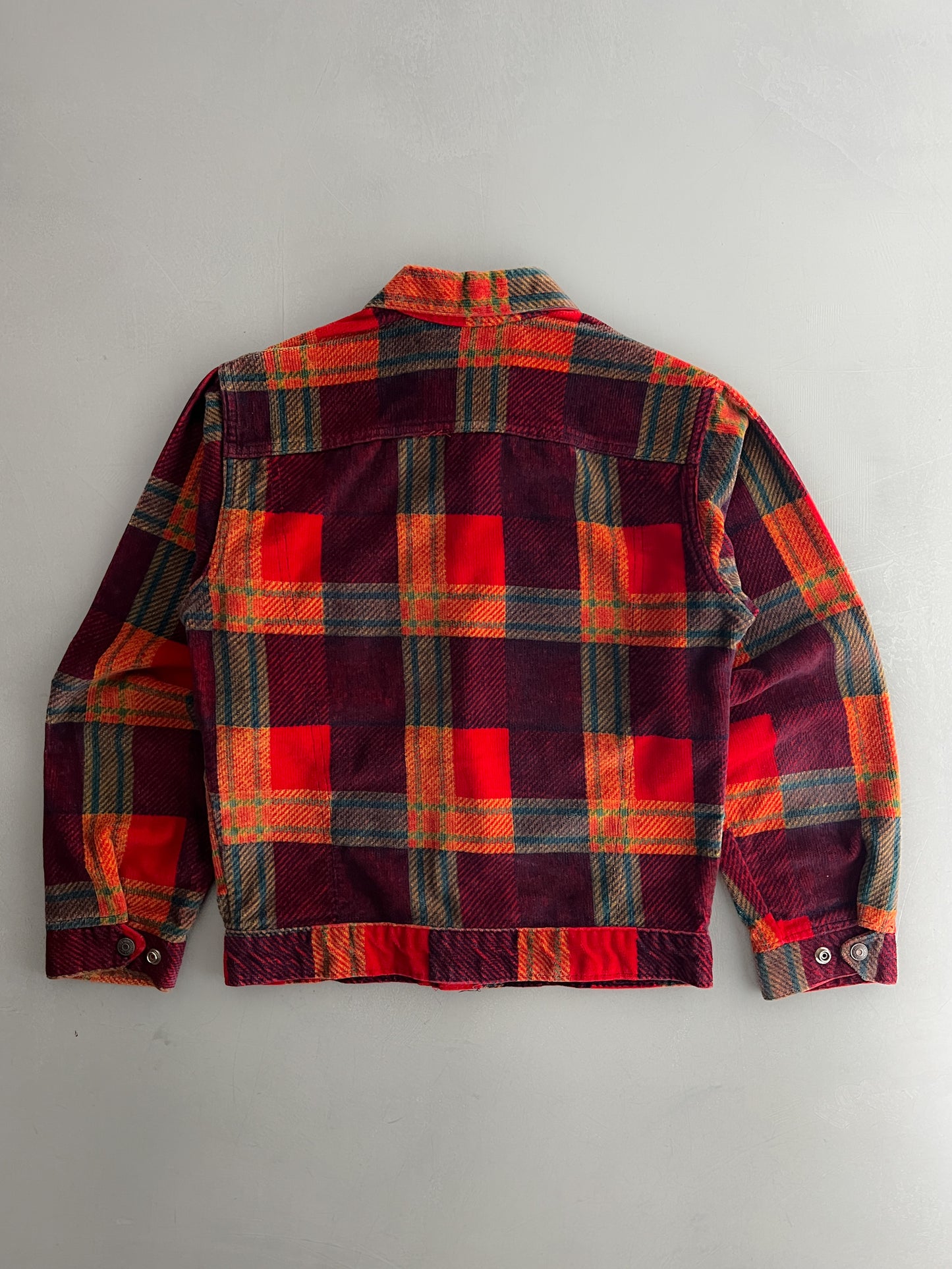 1970's Levi's Corduroy Plaid Jacket [S]