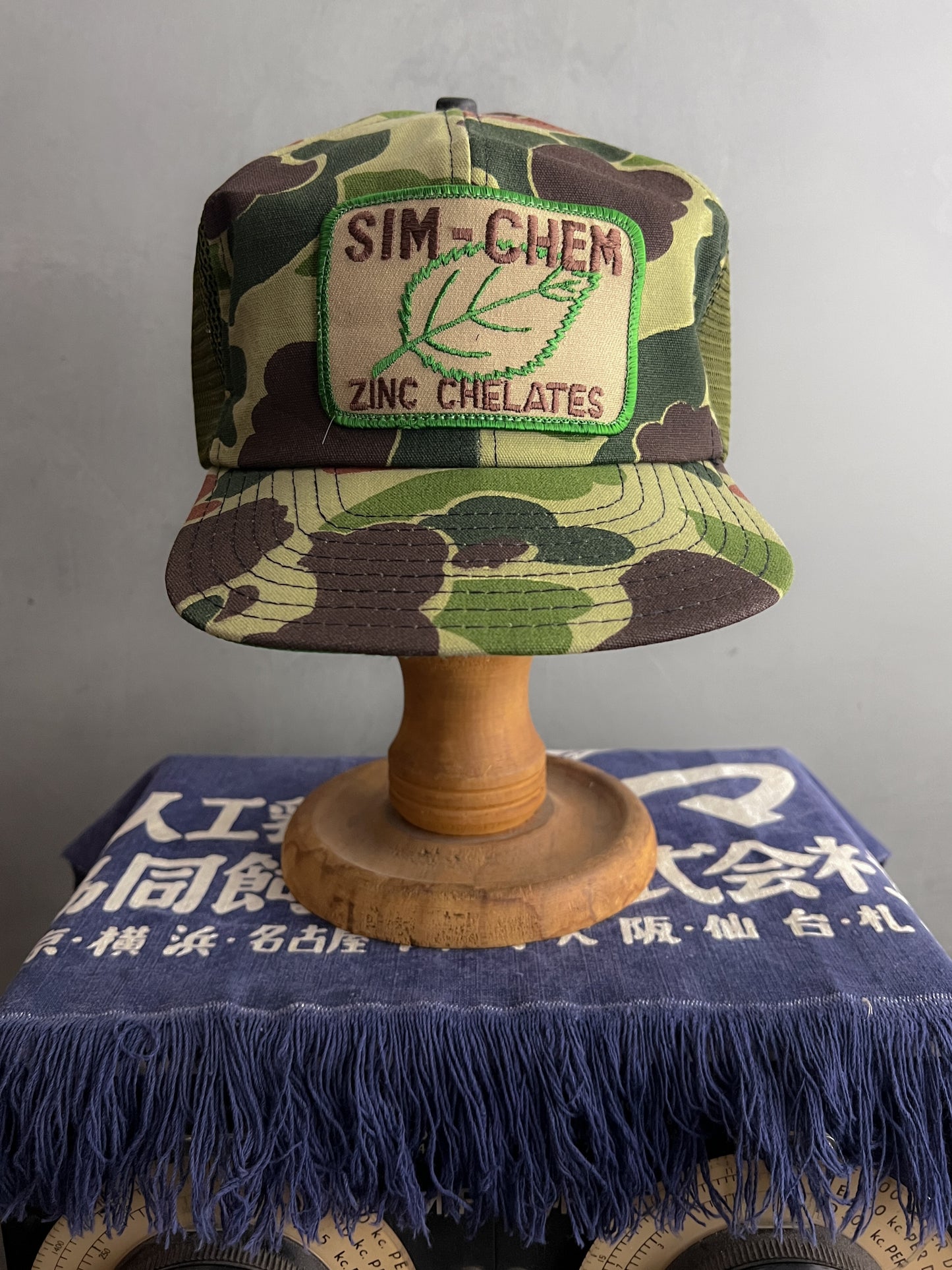 Simn Chem Camo Trucker Cap