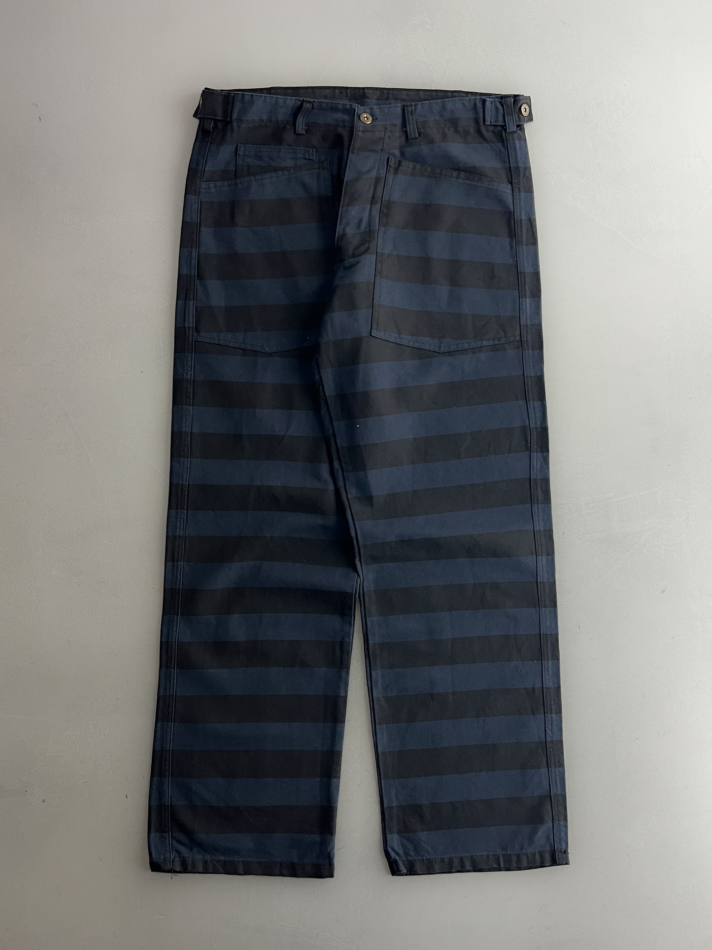 Buckle Back Canvas Prison Pants [28"-30"]