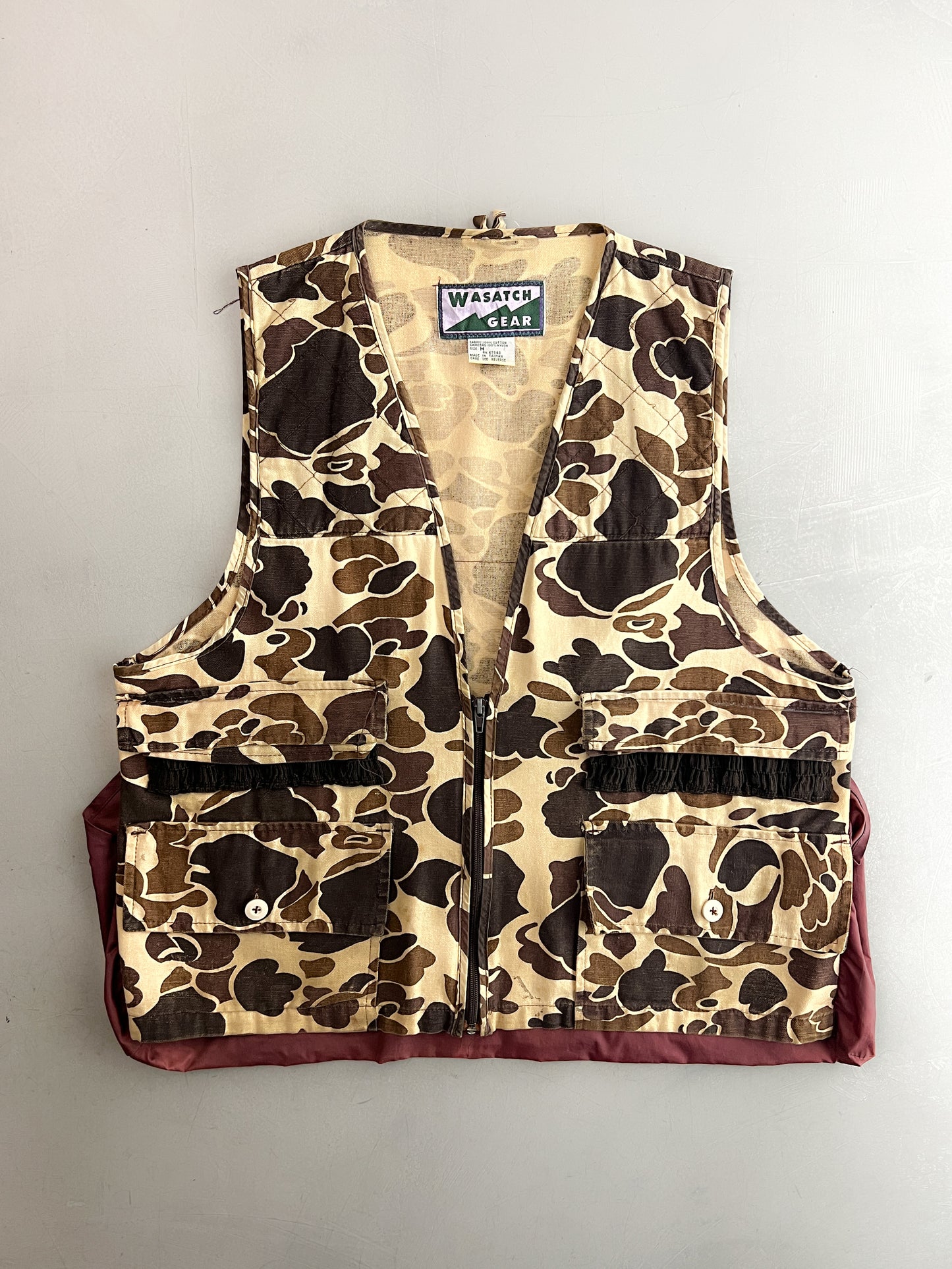 Wasatch Duck Camo Hunting Vest [M]