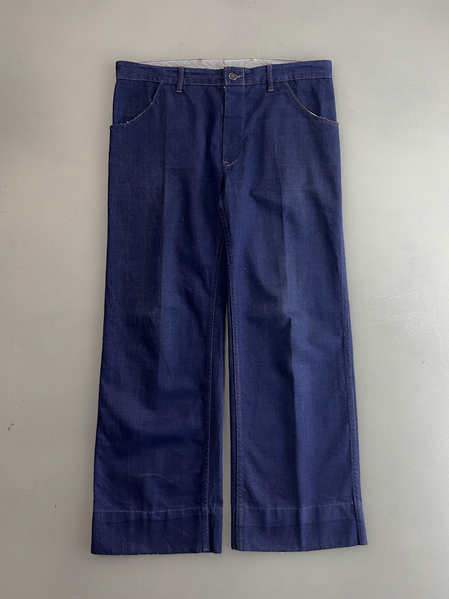 1960's French Denim Work Pants [34"]