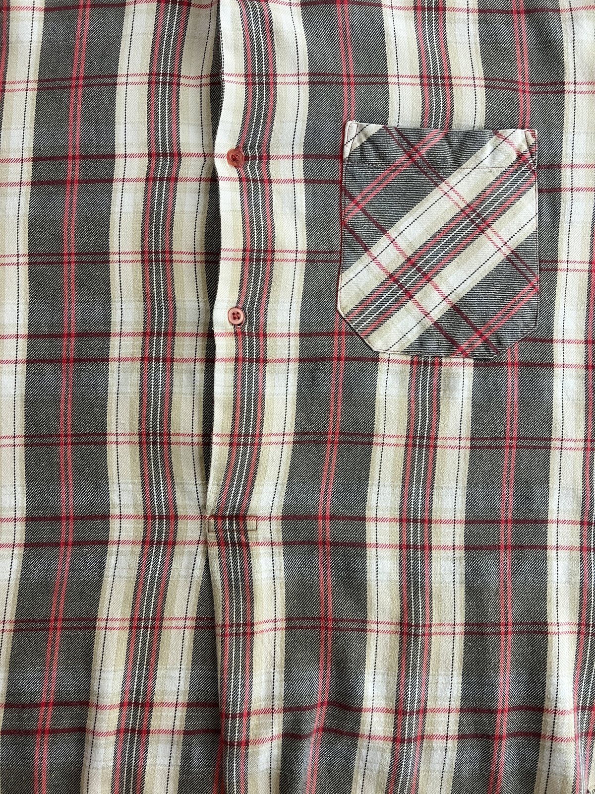 Boxy French Grandfather Shirt [L/XL]