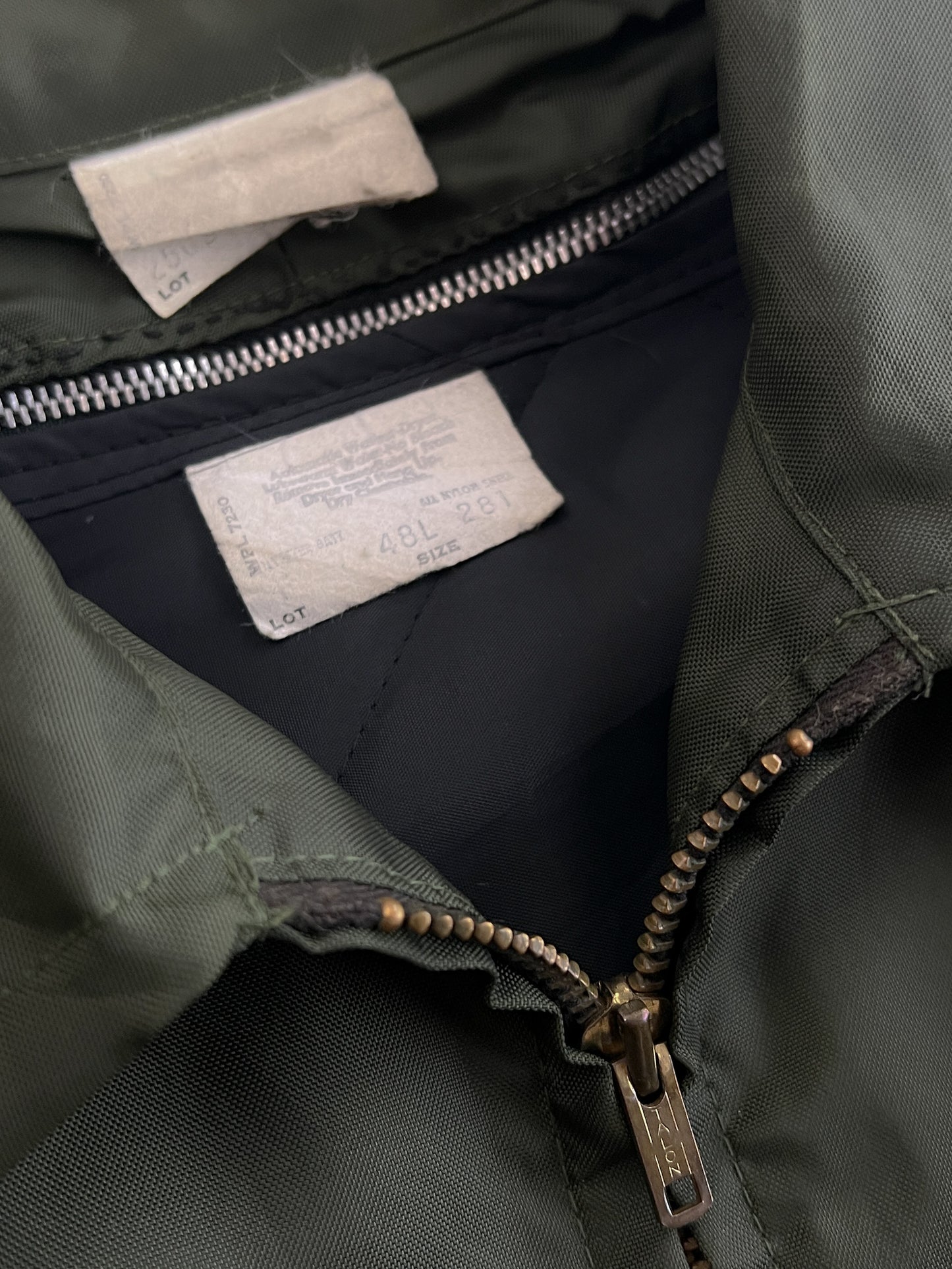 60's/70's Nylon Work Jacket [L]