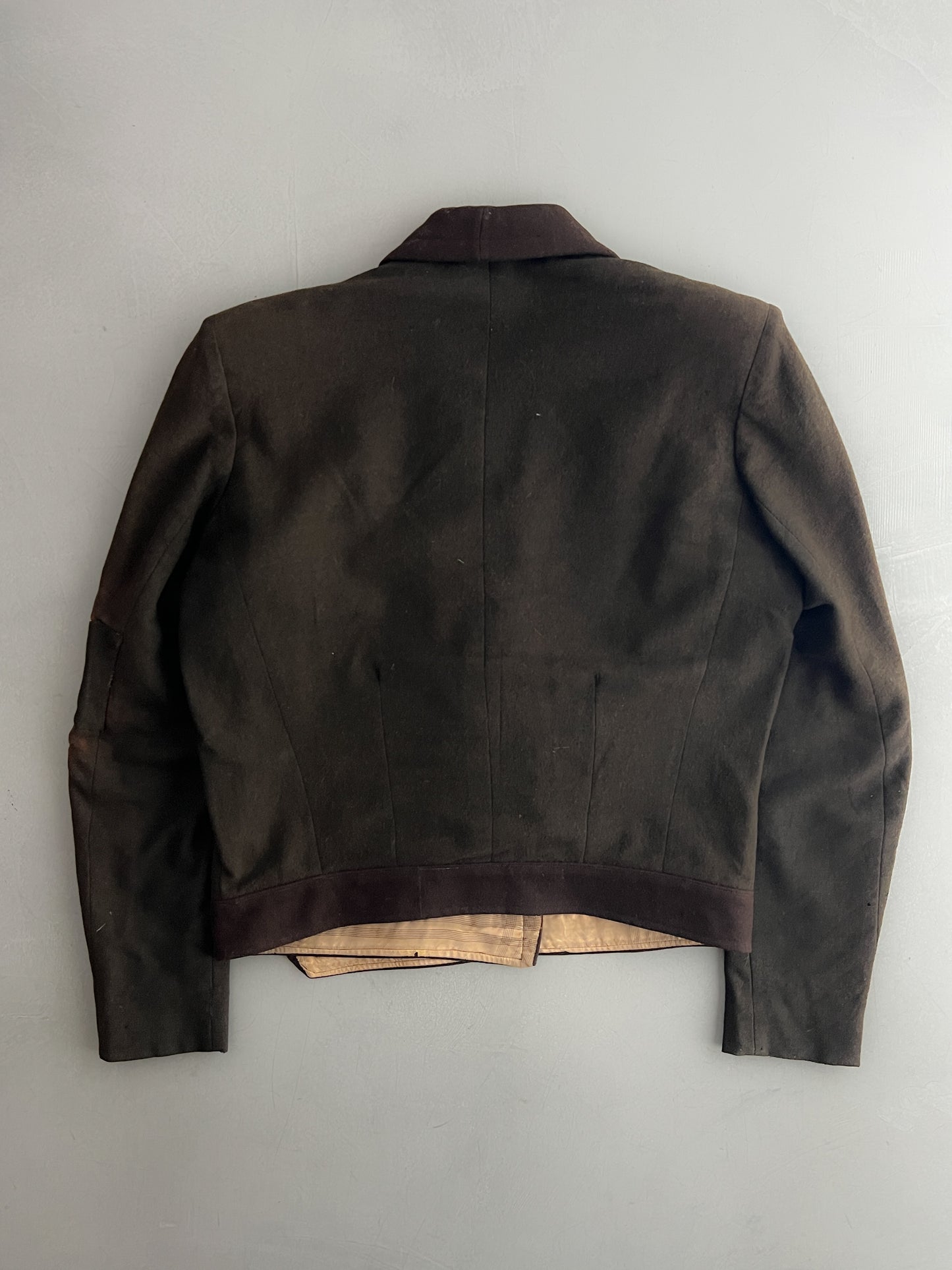 1910's Wool Cropped Sporting Jacket [S]