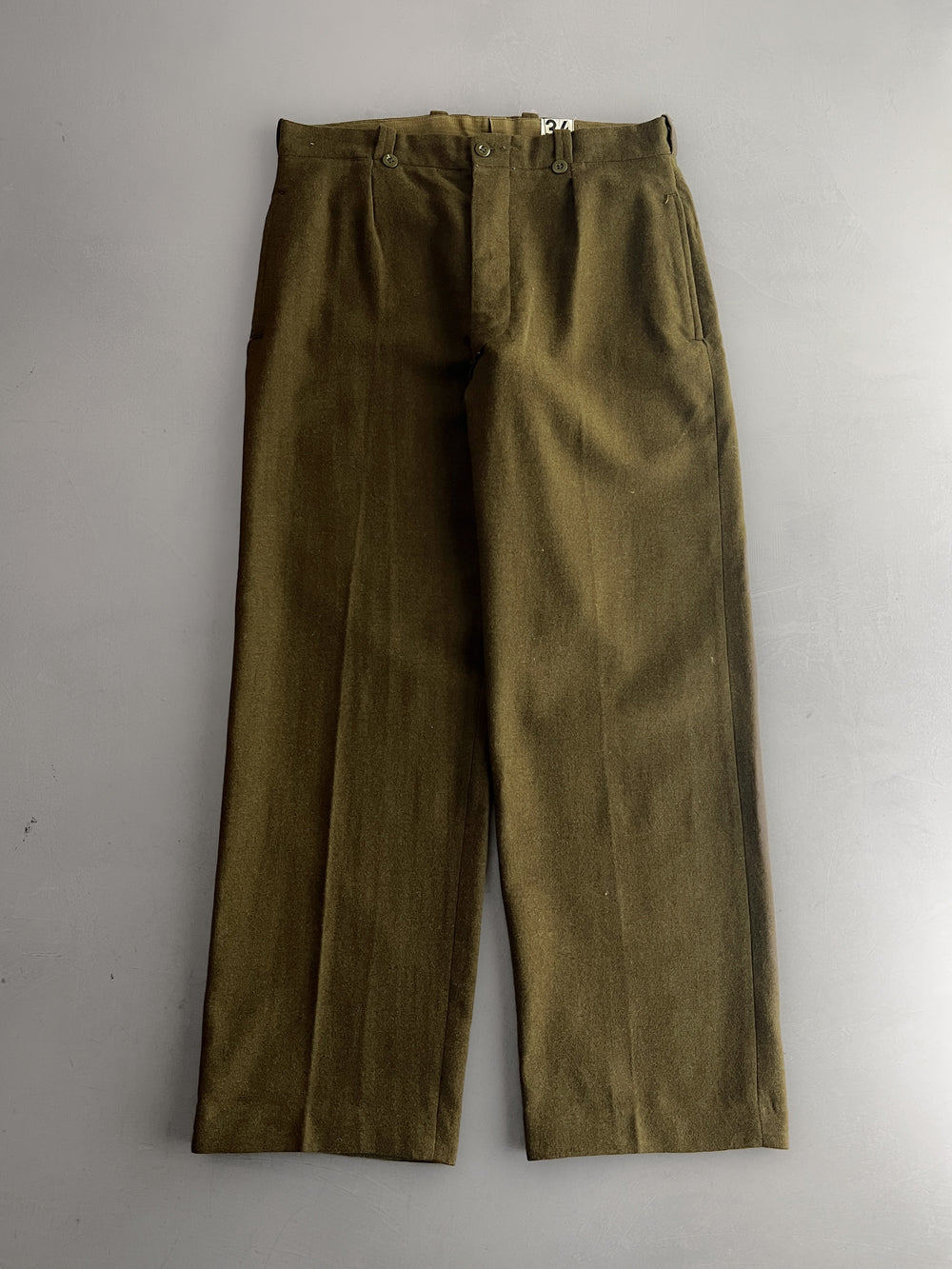 Wool French Army Pants [32"]