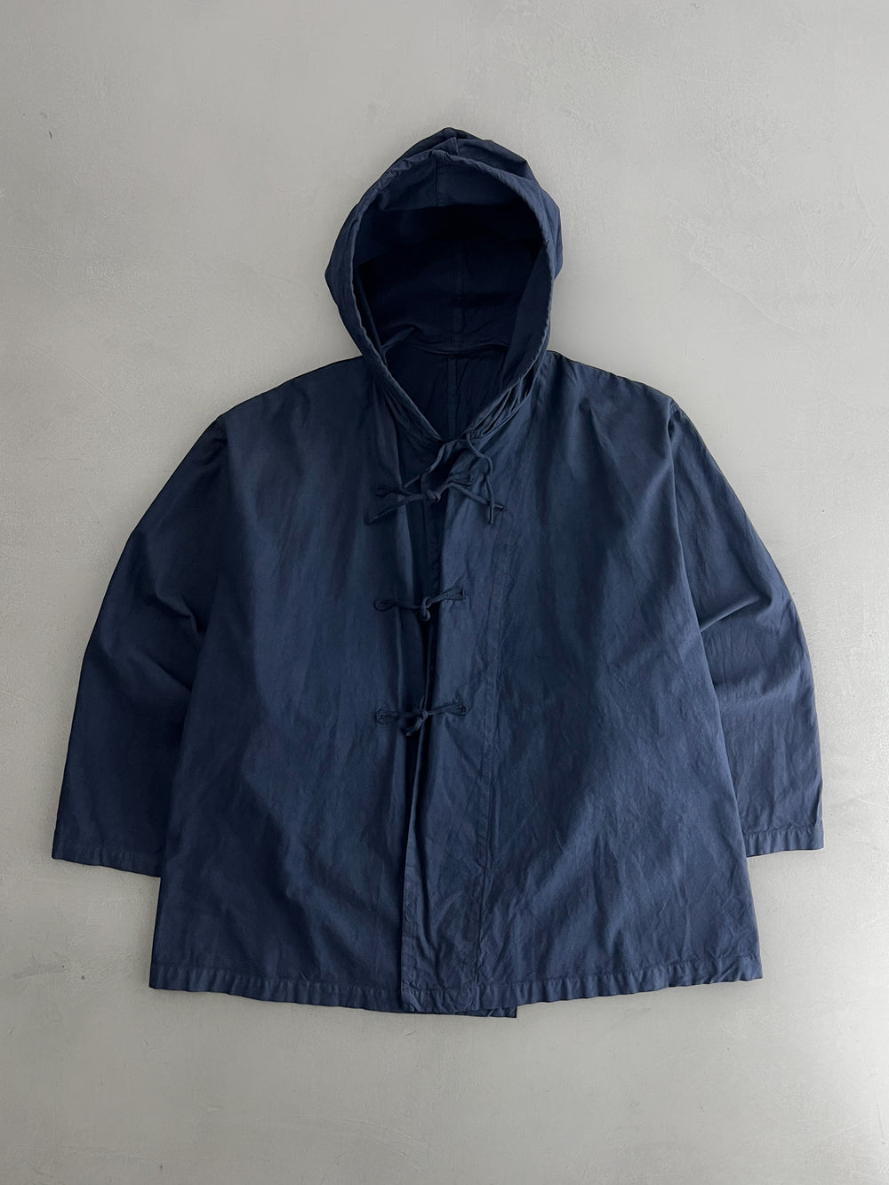 French Indigo Tie Up Smock  [L]