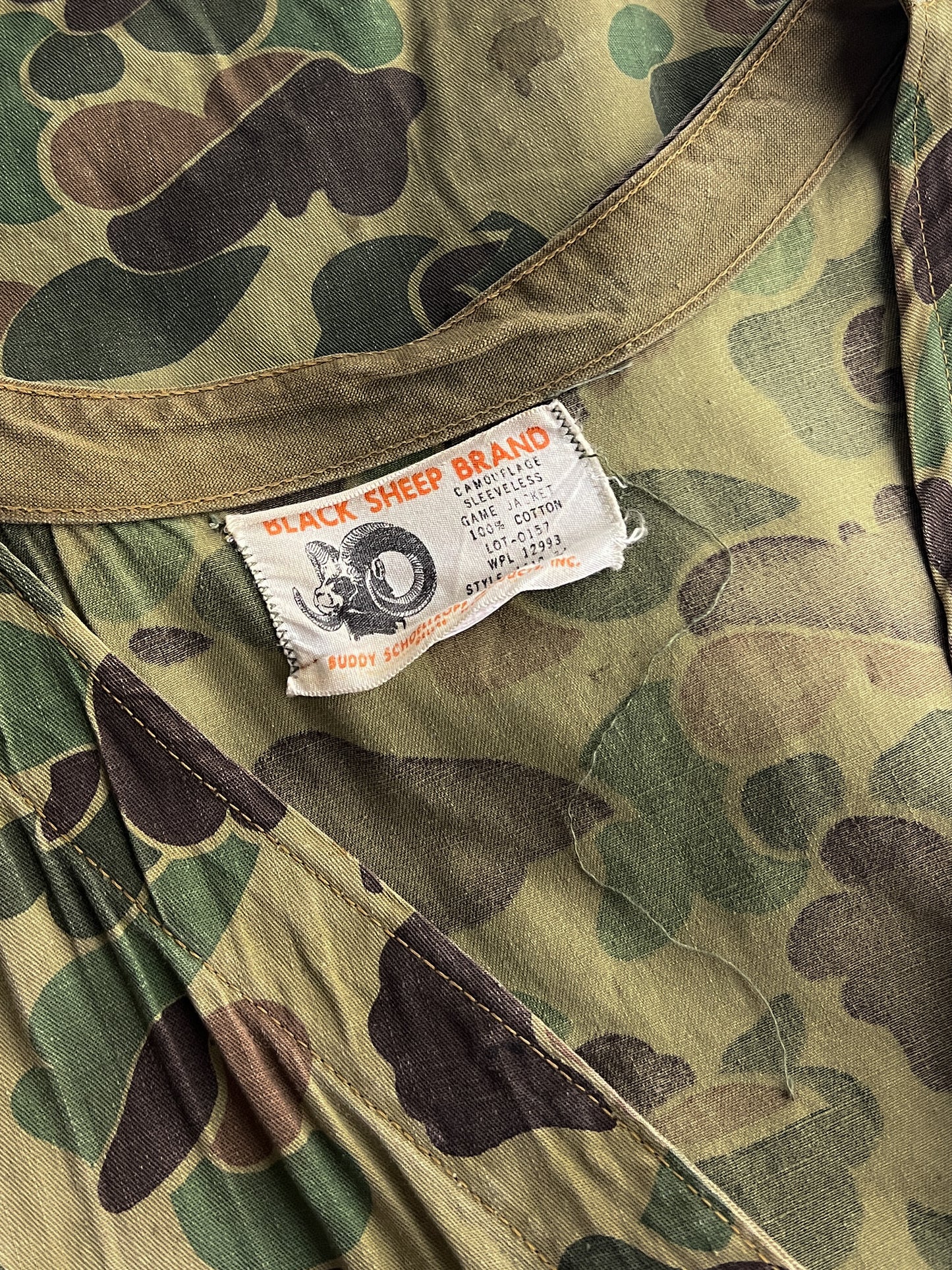 Black Sheep Camo Hunting Vest [S/M]