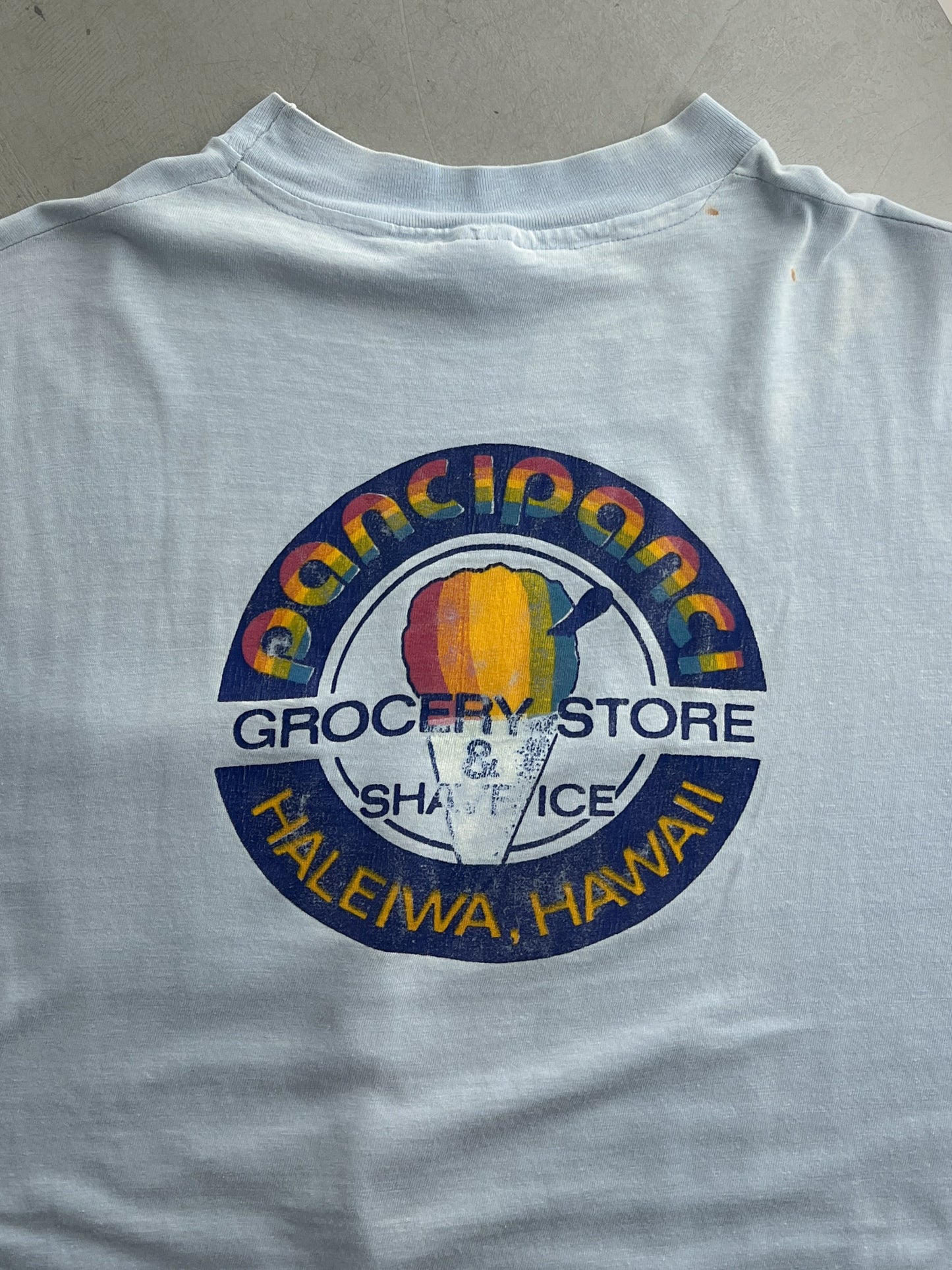 1980's Hawaiian Shave Ice Pocket Tee [L]