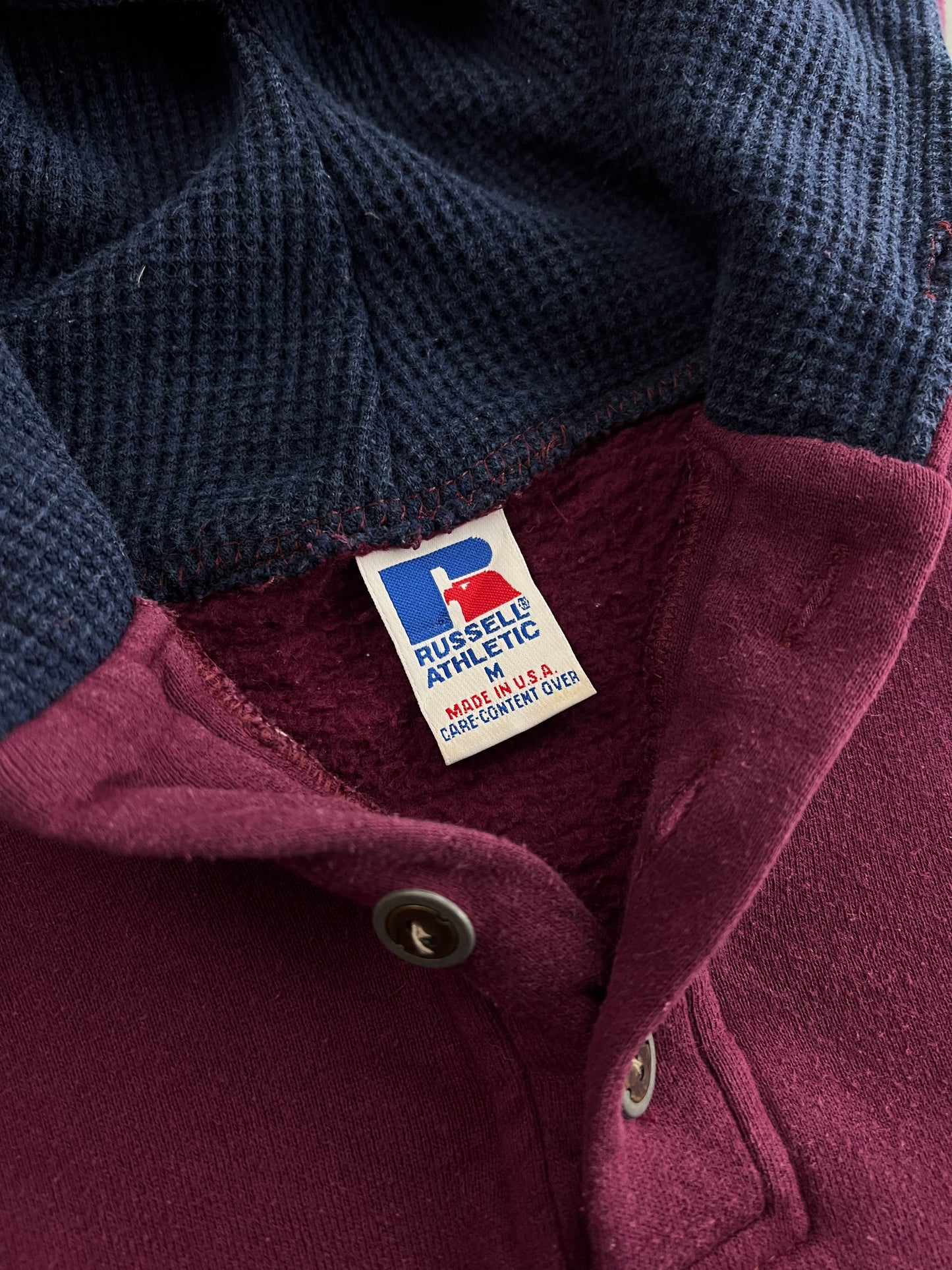 Made in USA Russell Athletic Hooded Pullover [M]