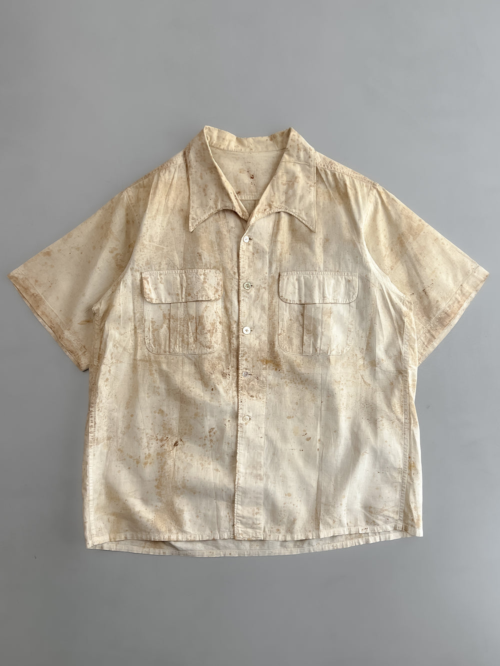 1940's Japanese Cotton Work Shirt [M/L]