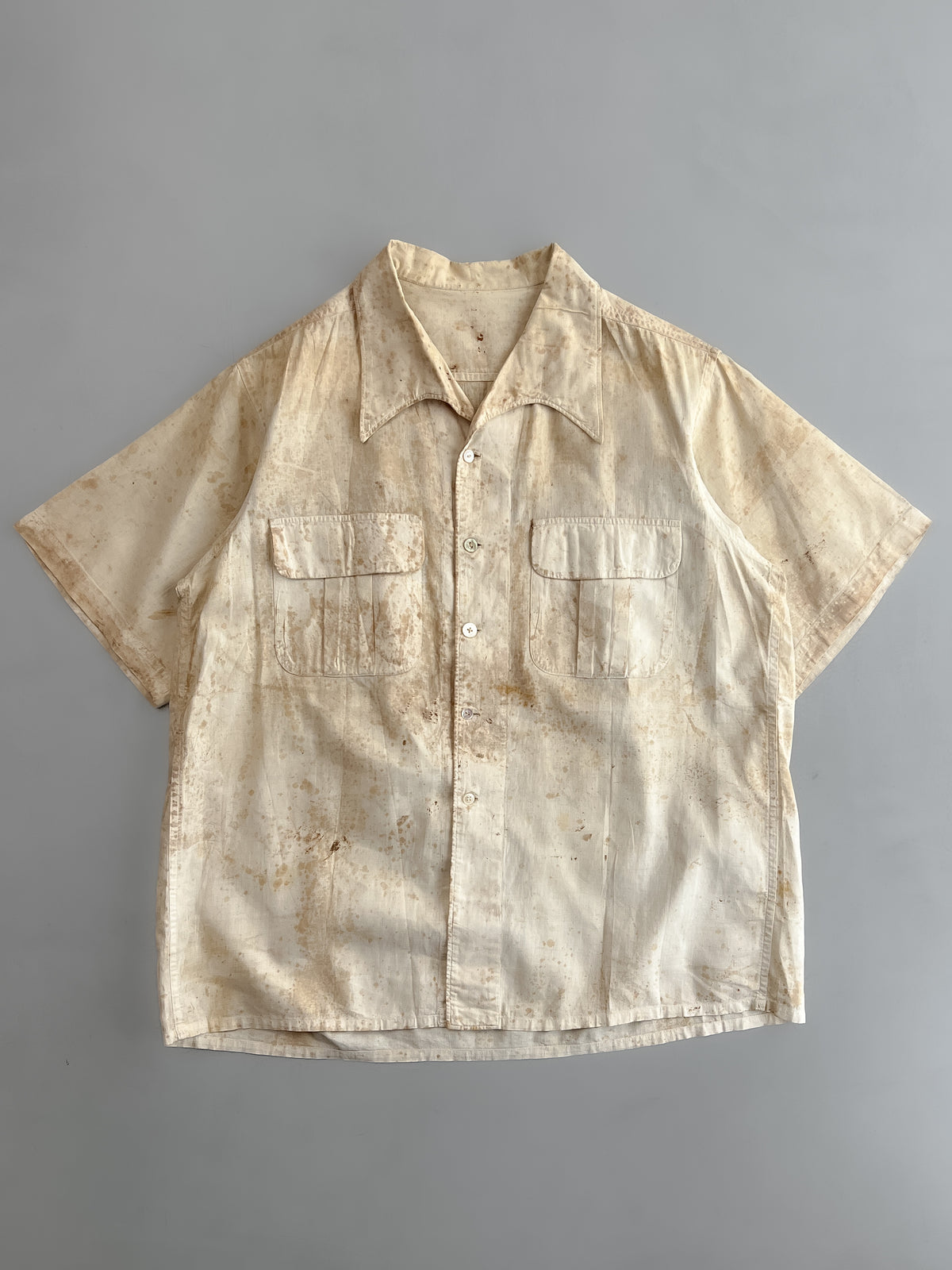 1940's Japanese Cotton Work Shirt [M/L]