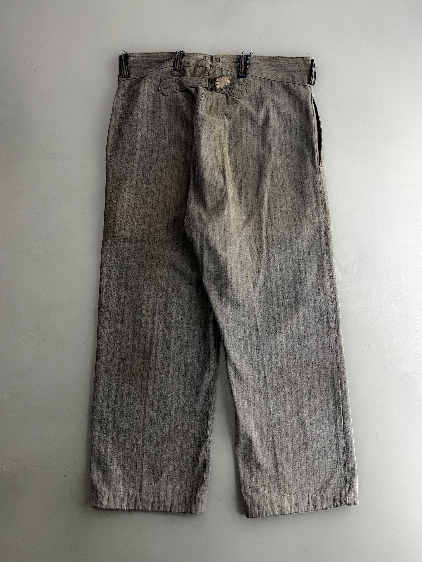 1940's Buckleback French Work Pants [36"]
