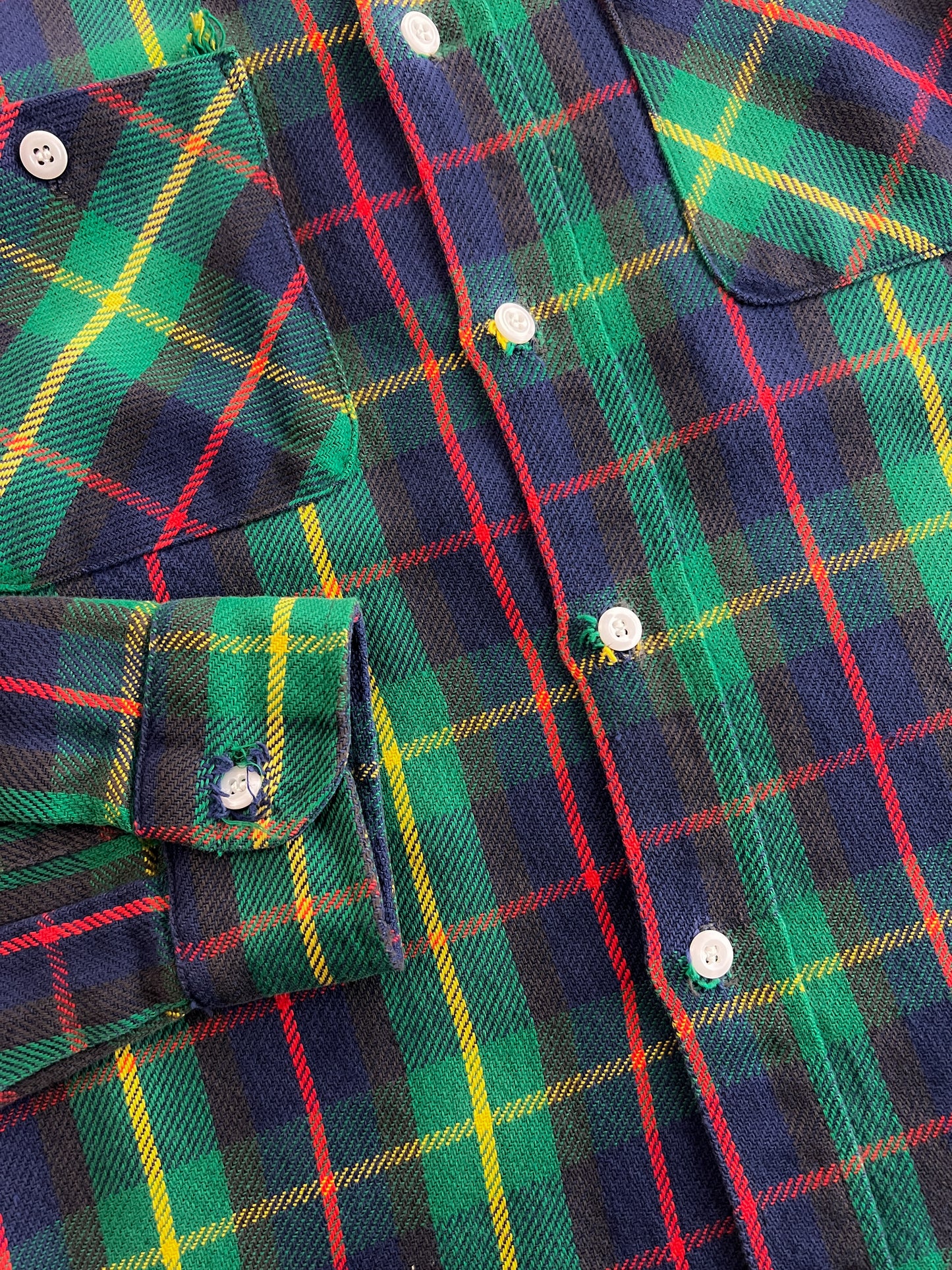 1970's Big Yank Cotton Flannel [S/M]