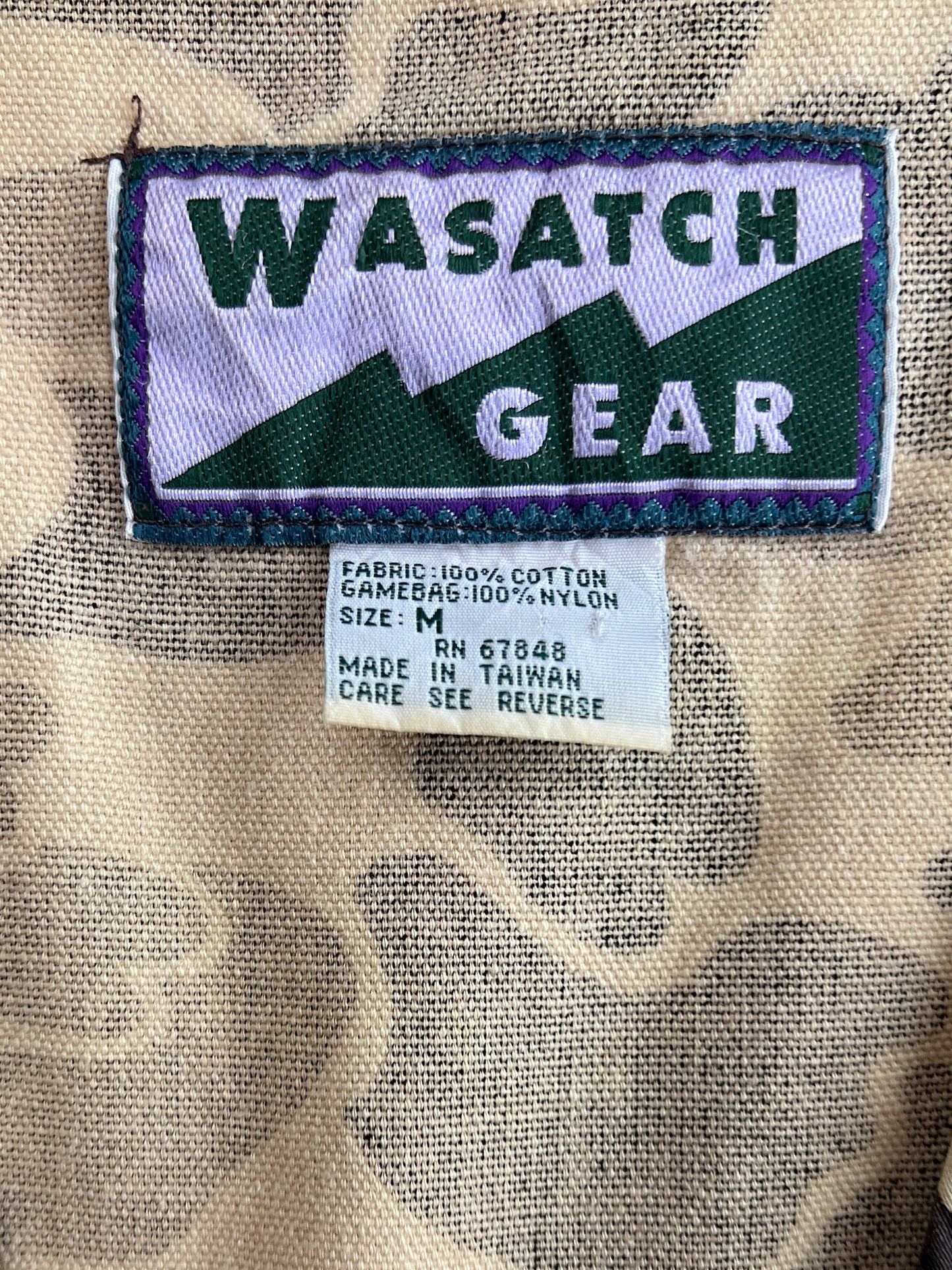 Wasatch Duck Camo Hunting Vest [M]