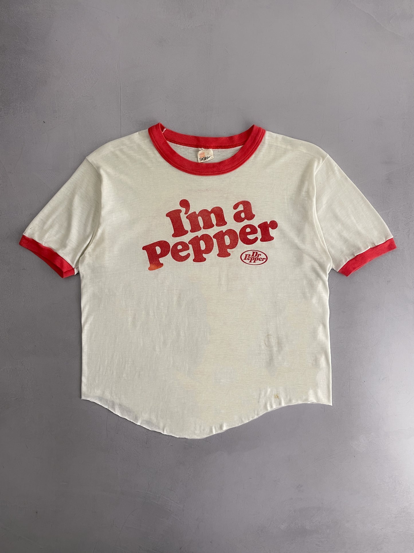 'I'm A Pepper' Dr Pepper Ringer [L]