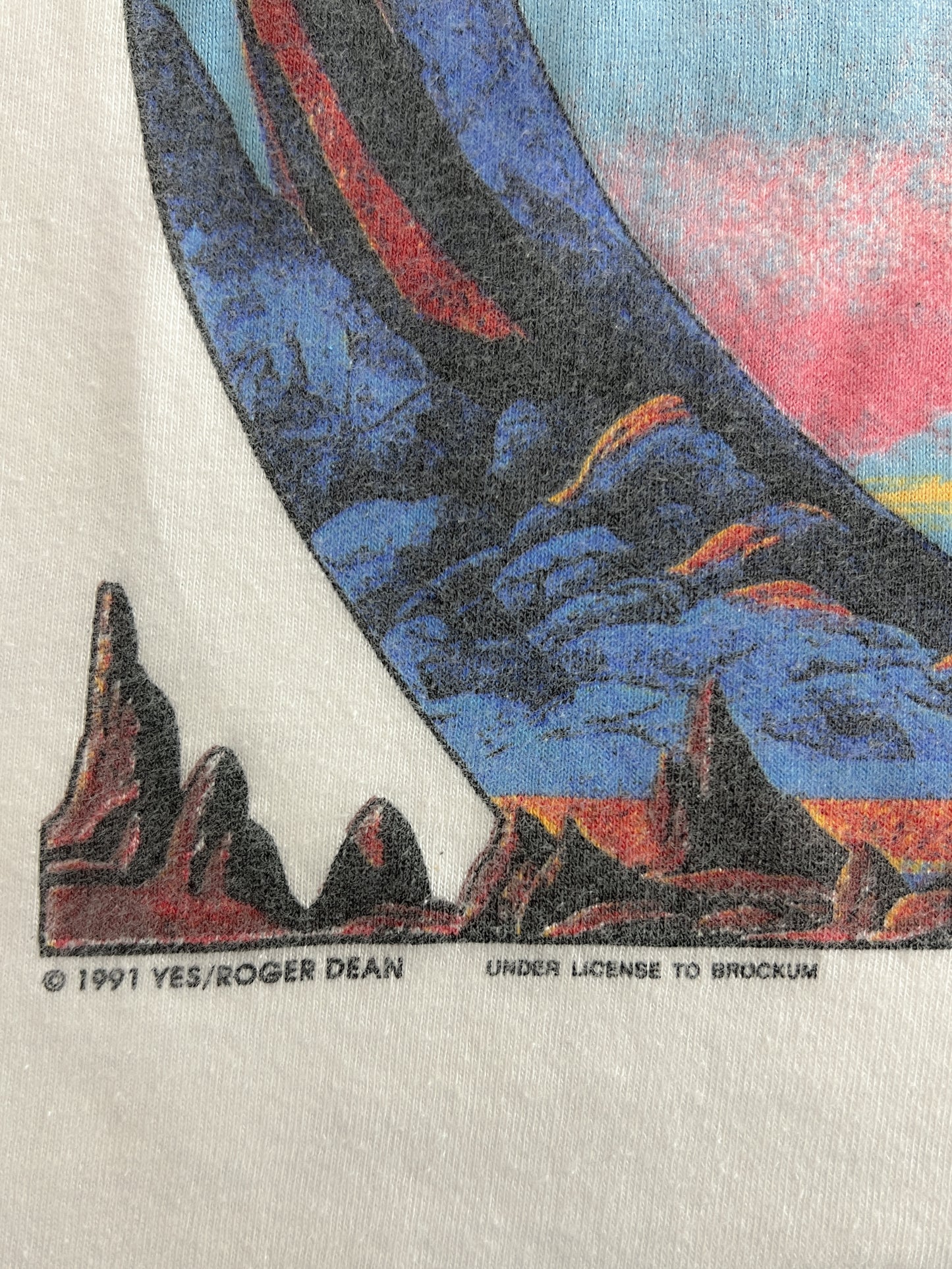 '91 YES "Union" World Tour Tee [M]
