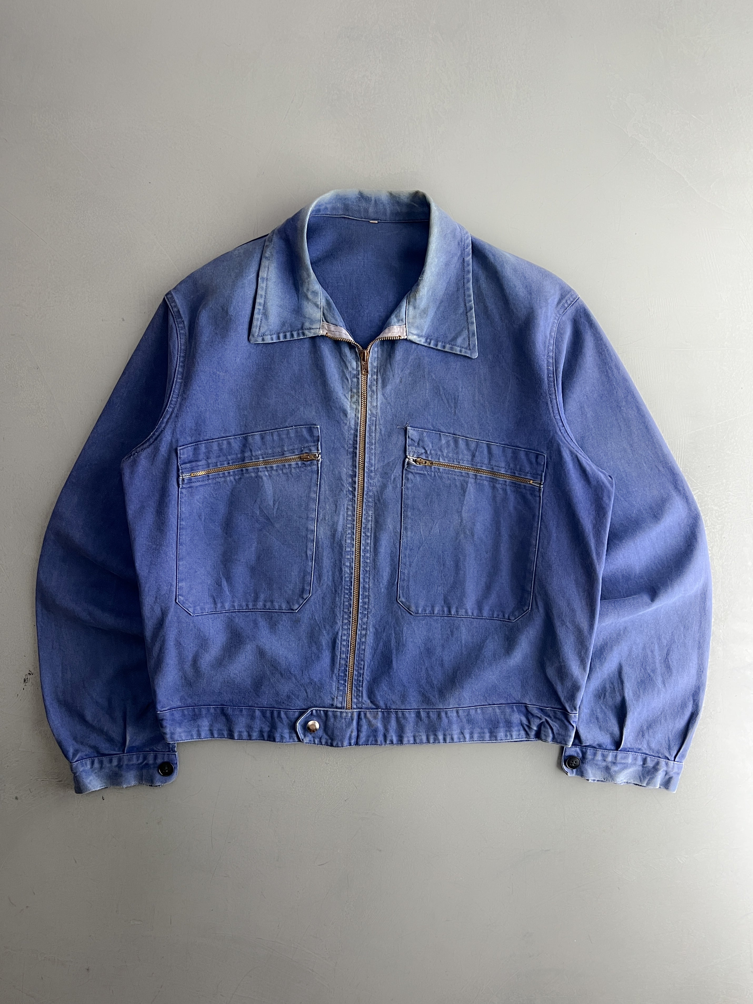 1950's French "Super Costaud" Cyclist Jacket [L]
