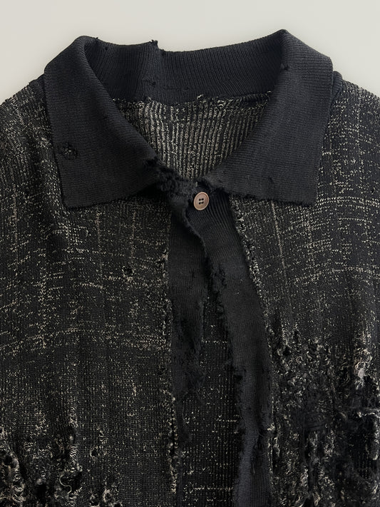 1940's Heavily Distressed French Cardigan [M]