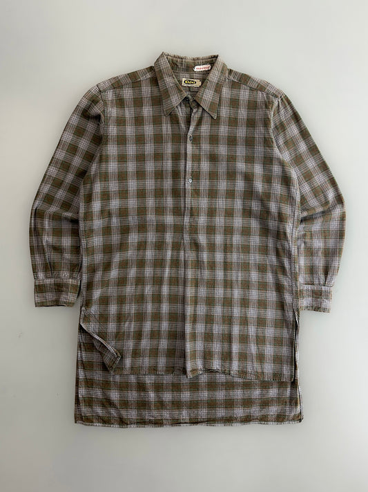 60's/70's French Grandfather Flannel [M]