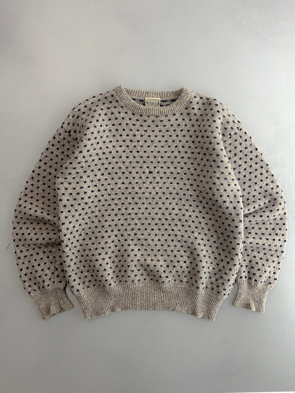 1980's Country Road Workwear Wool Sweater [M]