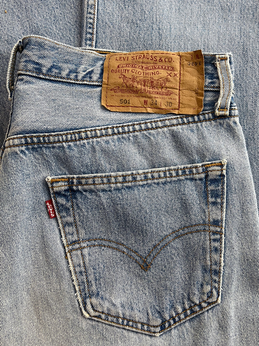 Made in USA Levi's 501's [34"]