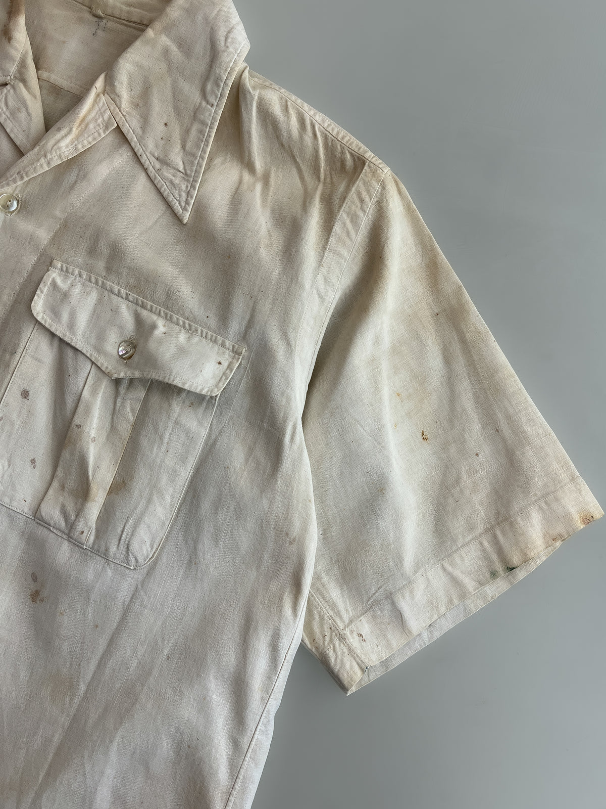 1940's Japanese Cotton Work Shirt [M/L]
