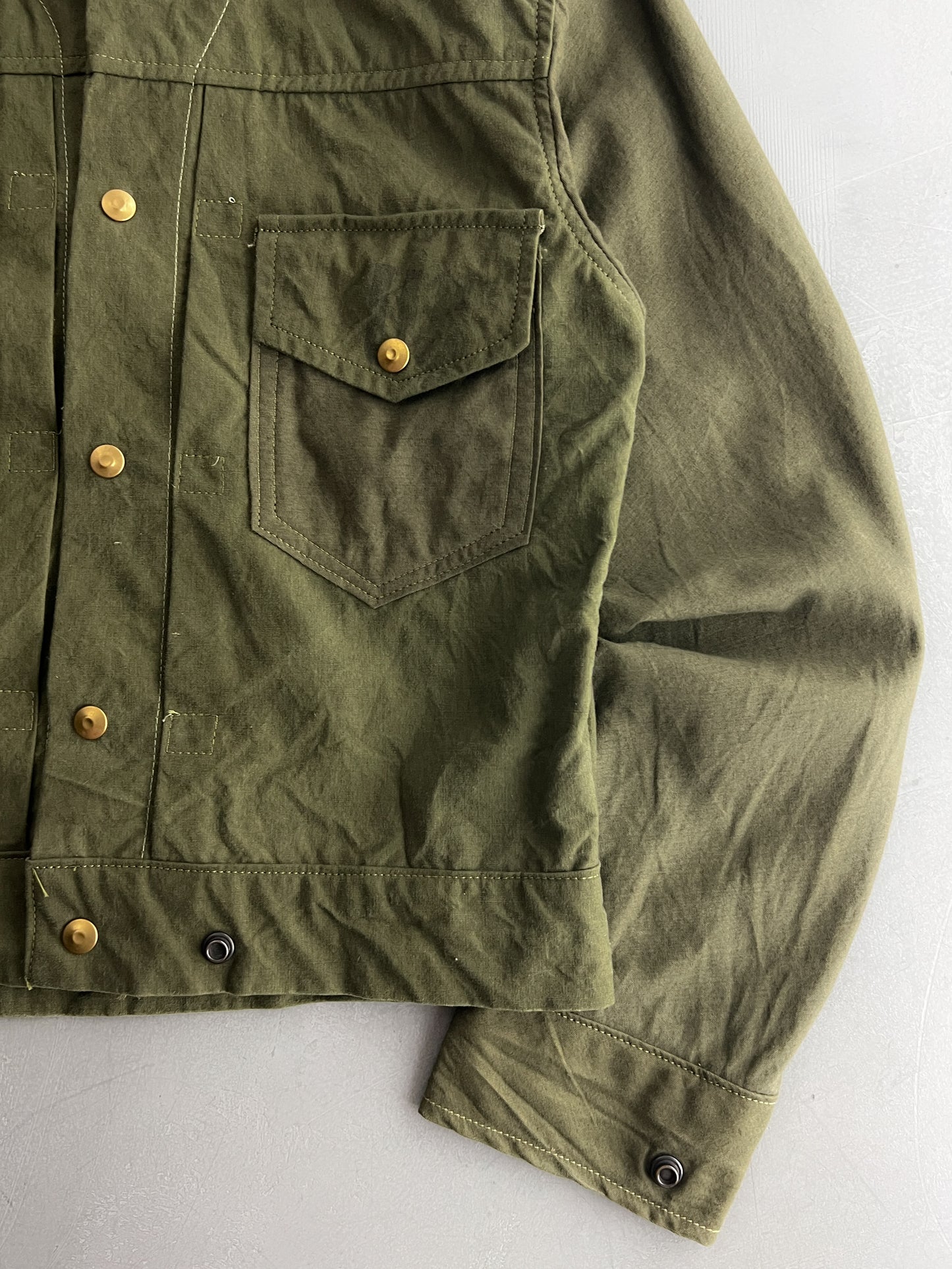 Re-Worked WW2 US Army Canvas "Type 1" Jacket [M]