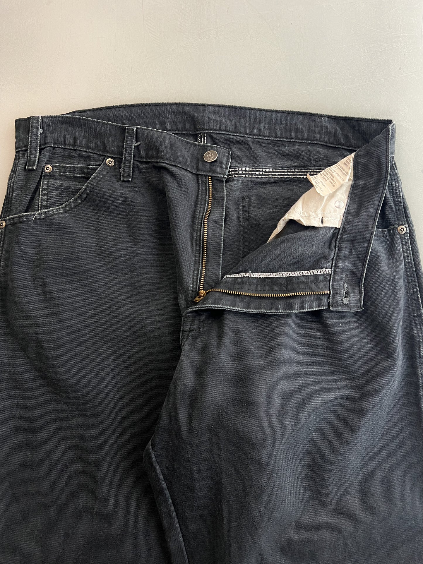 1990's Dickies Canvas Carpenter Pants [35"]