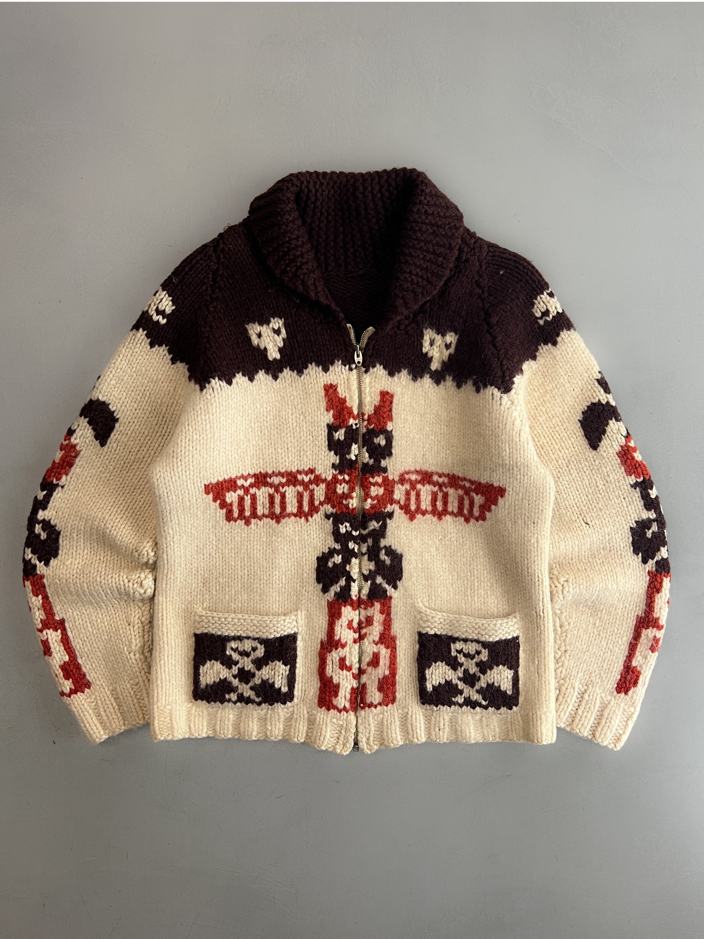 1950's Totem Cowichan Knit [L]